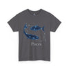 Pisces Zodiac Astrology Unisex Heavy Cotton Tee