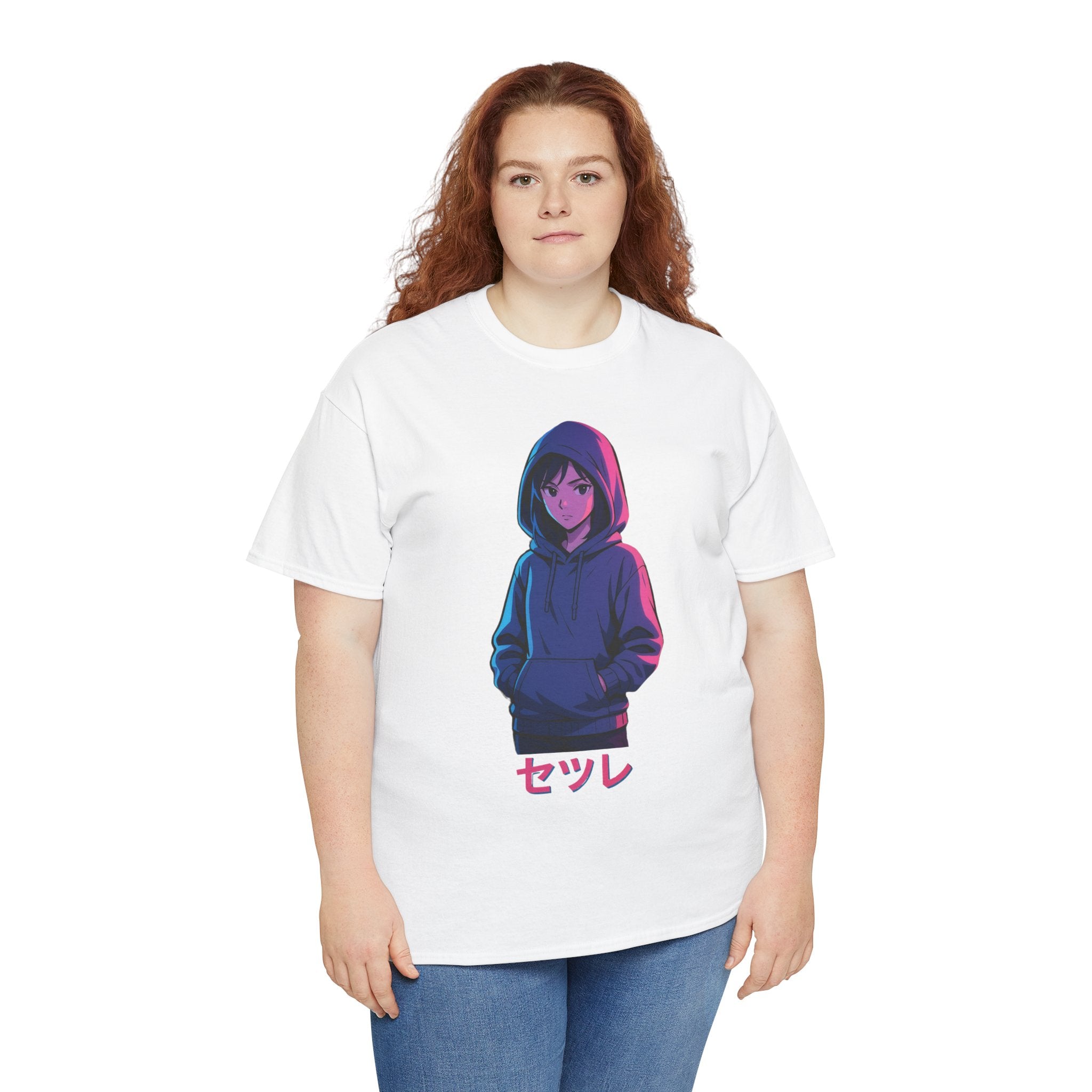 Anime-Inspired Unisex Heavy Cotton Tee