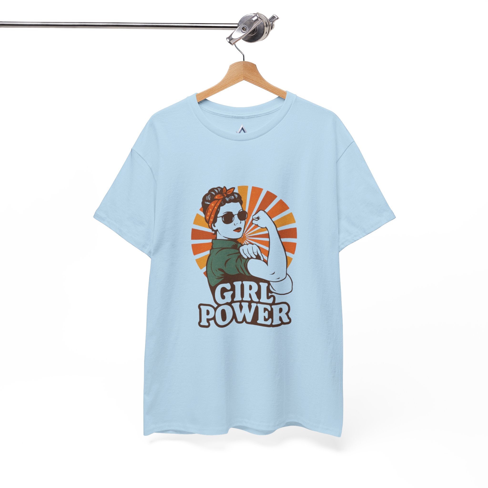 Empowering Girl Power Heavy Cotton Tee
