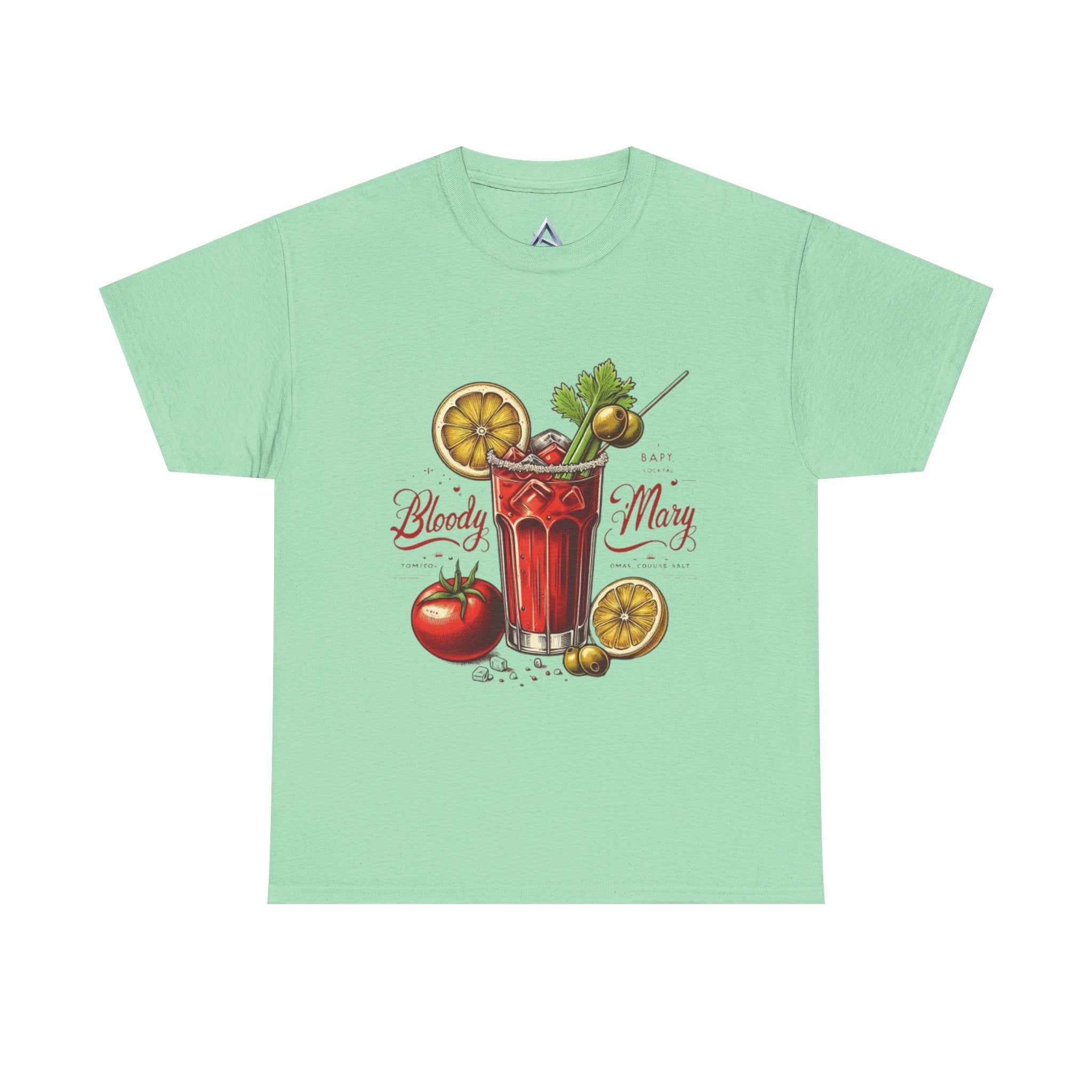 Bloody Mary Cocktail Unisex Heavy Cotton Tee