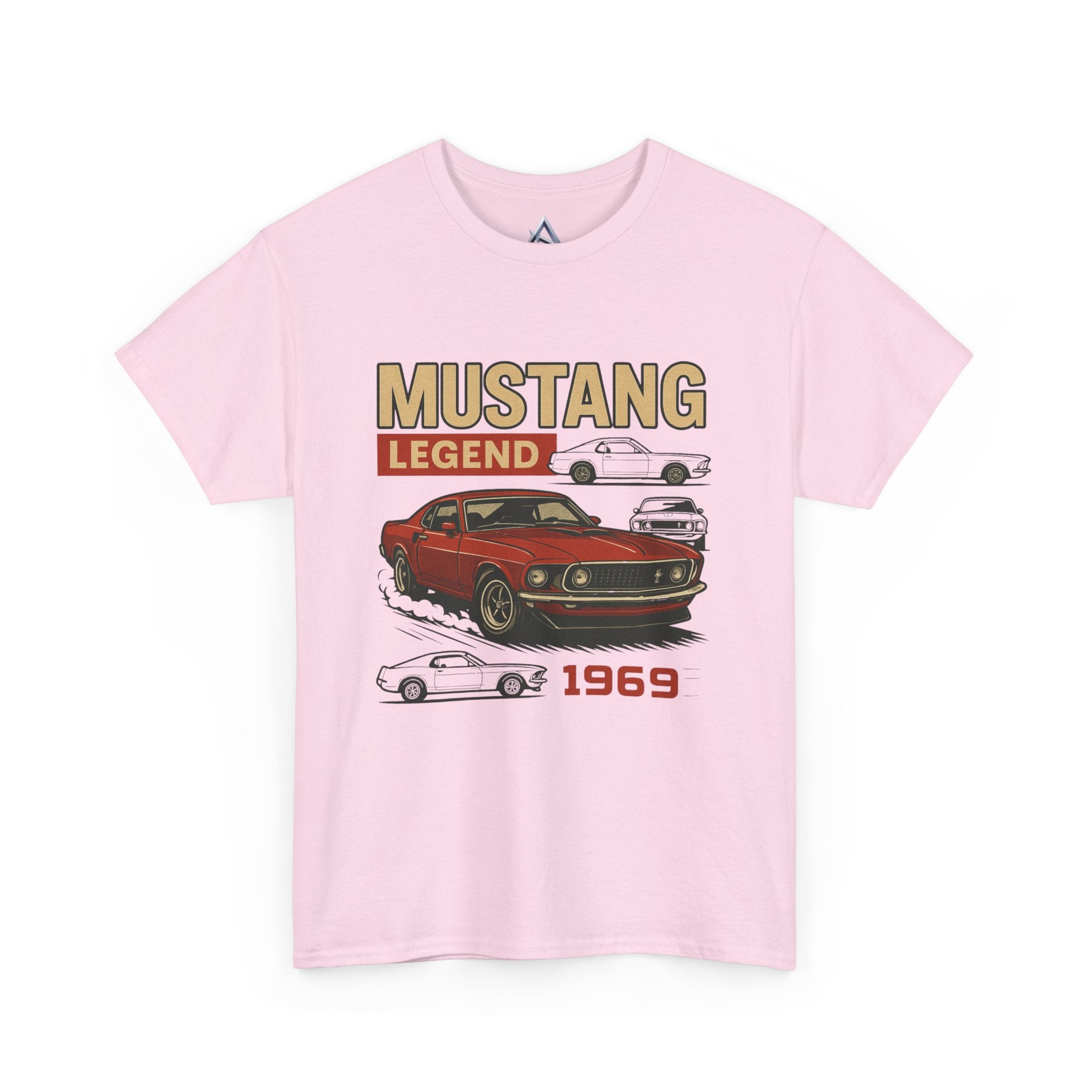 1969 Mustang Legend Unisex Heavy Cotton Tee