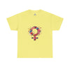 Floral Feminist Empowering Statement Heavy Cotton Custom Tee