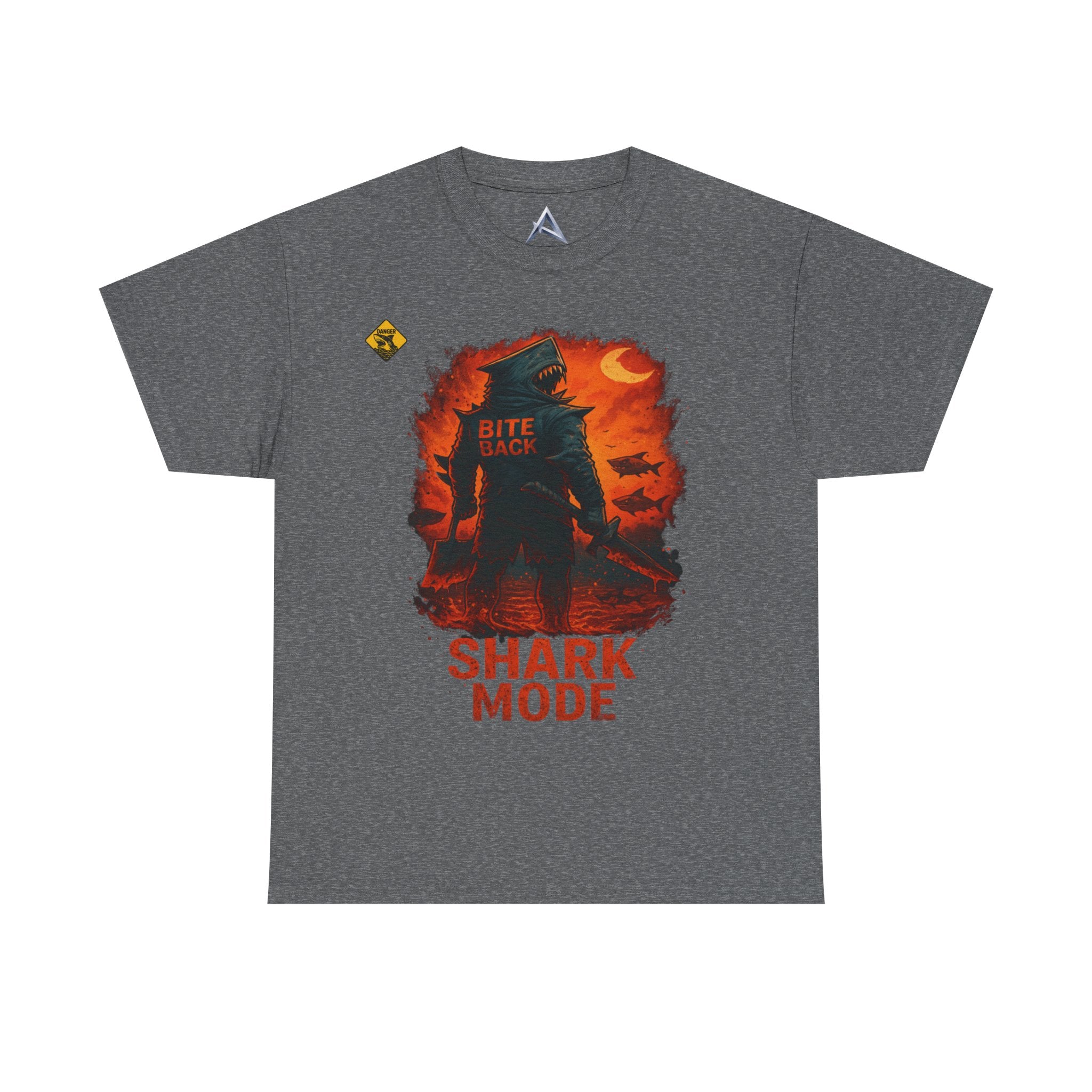 Cool Shark Mode Unisex Heavy Cotton Tee