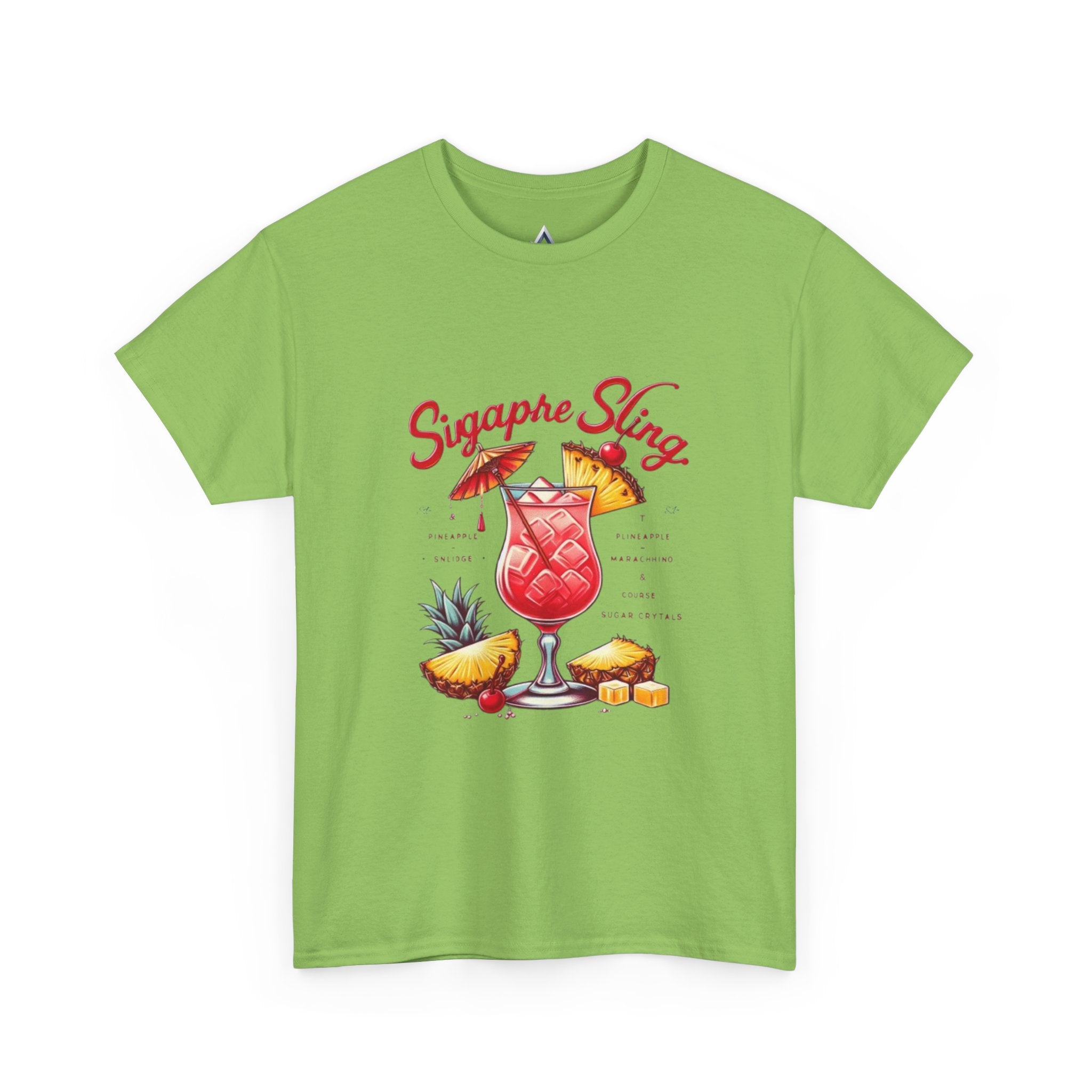 Sigapre Sling Cocktail Unisex Heavy Cotton Tee