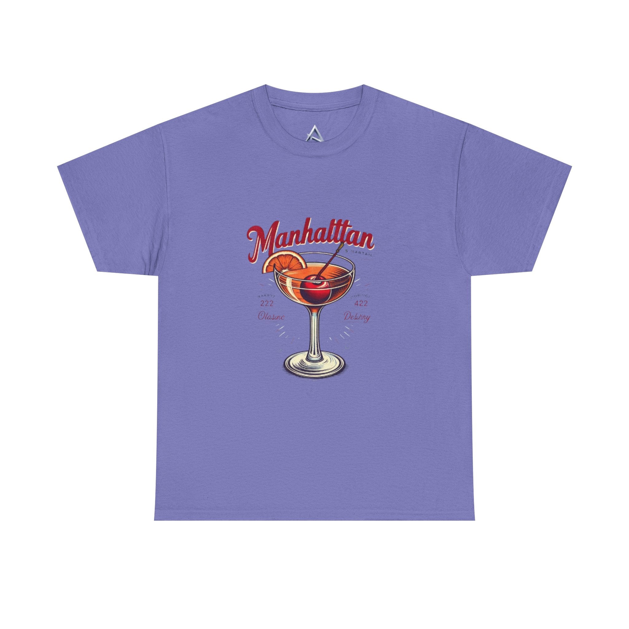 Manhattan Cocktail Unisex Heavy Cotton Tee