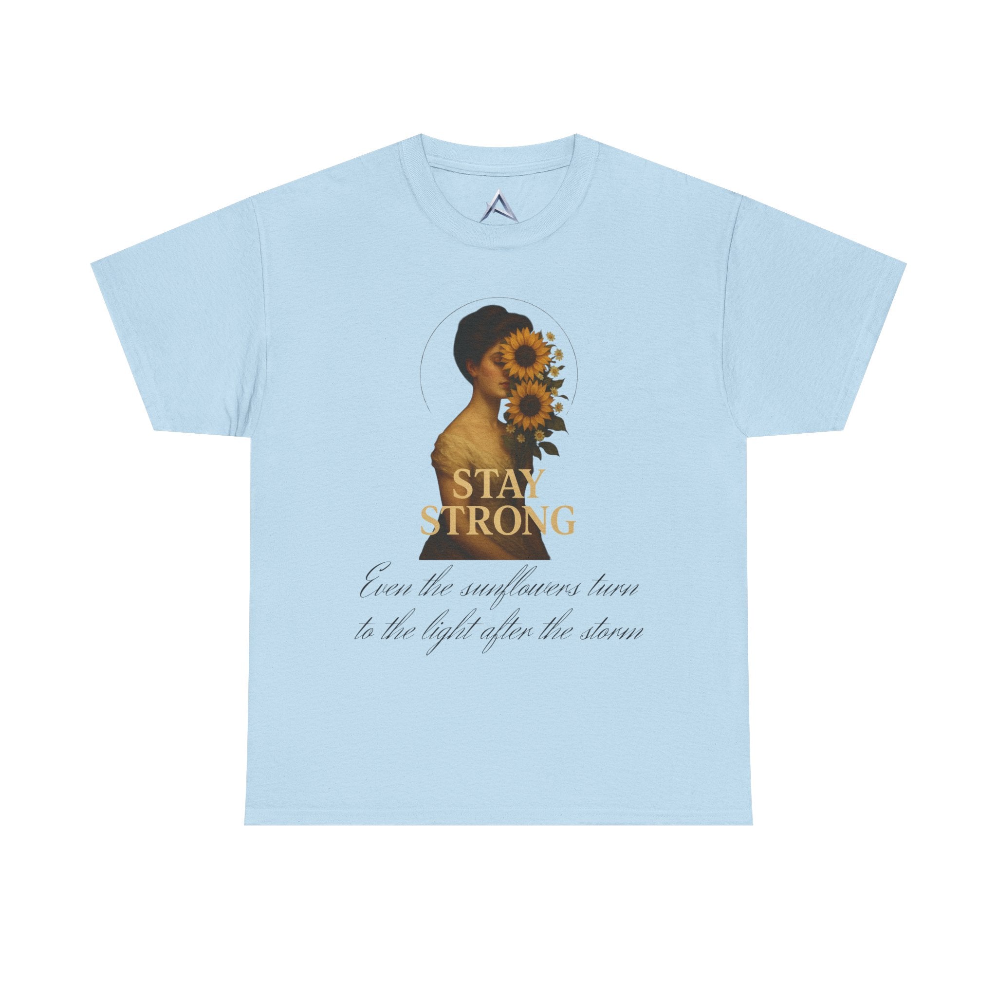 Inspirational Sunflower Heavy Cotton Tee