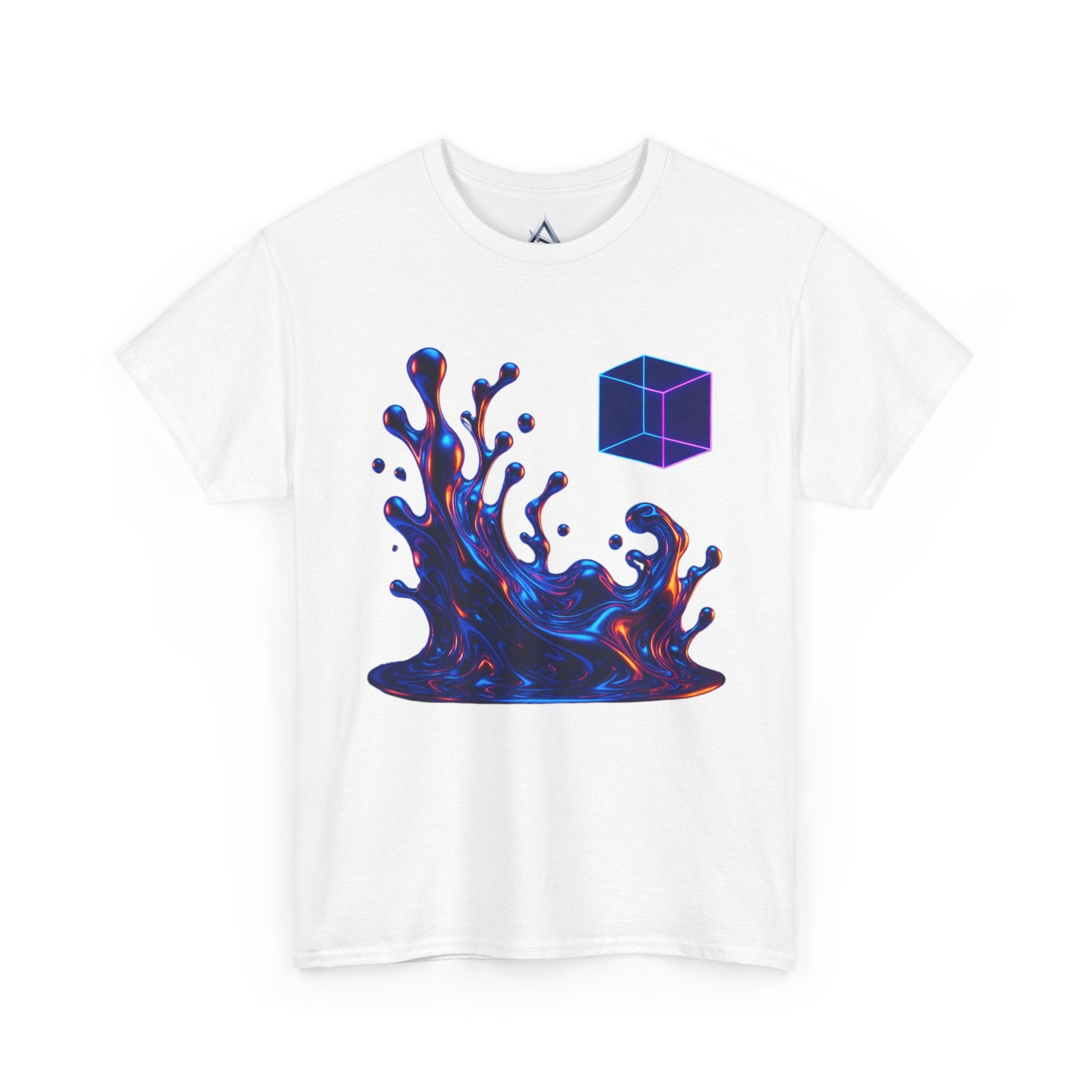 Vibrant Splash Art Unisex Heavy Cotton Tee