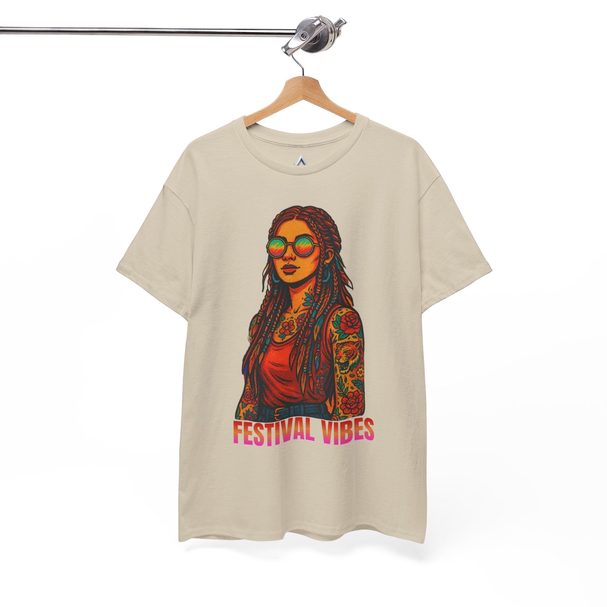 Festival Vibes Unisex Heavy Cotton Tee