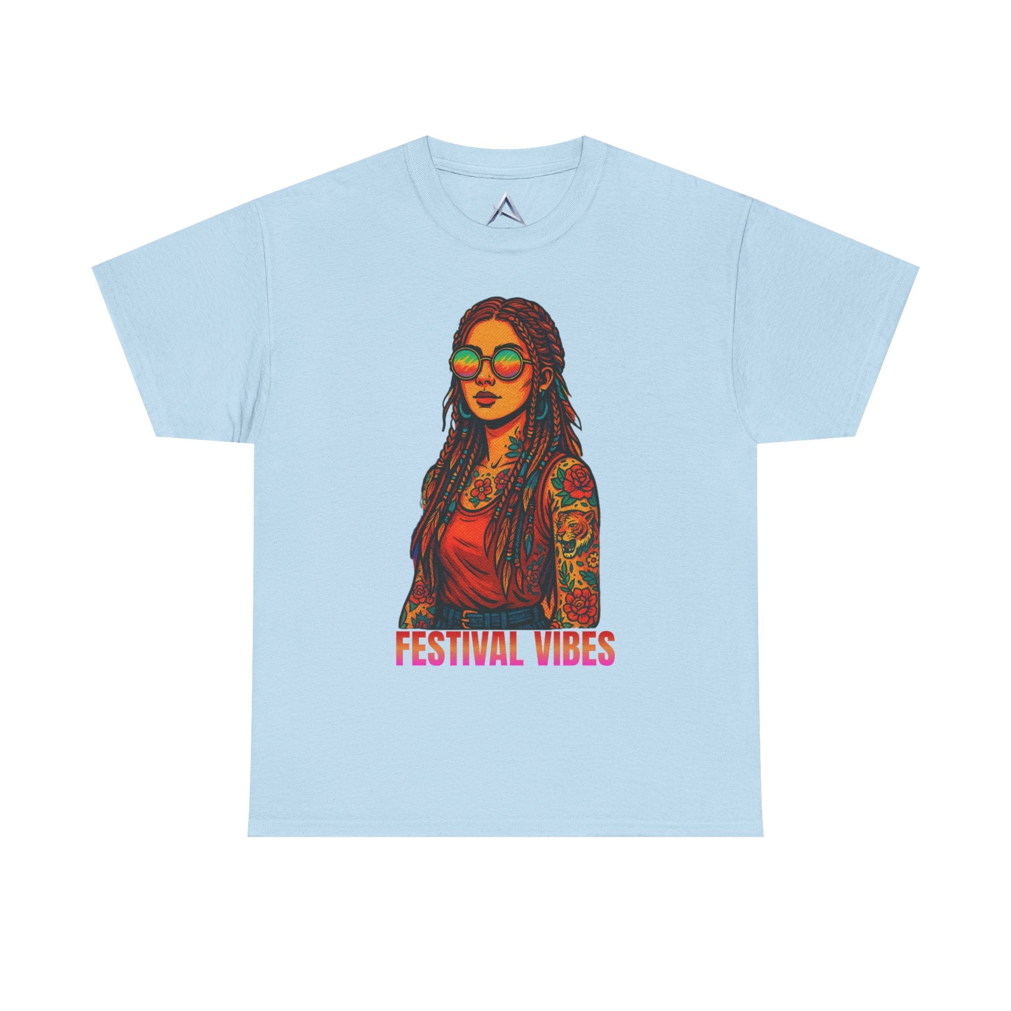Festival Vibes Unisex Heavy Cotton Tee