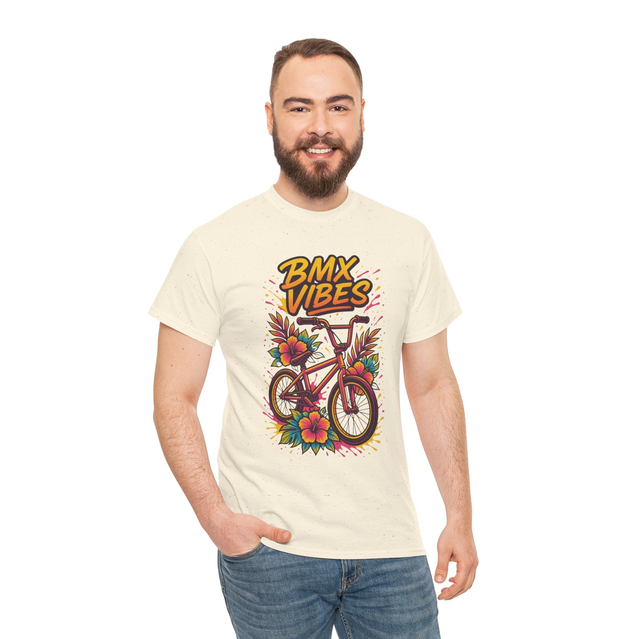 BMX Vibes Unisex Heavy Cotton Tee
