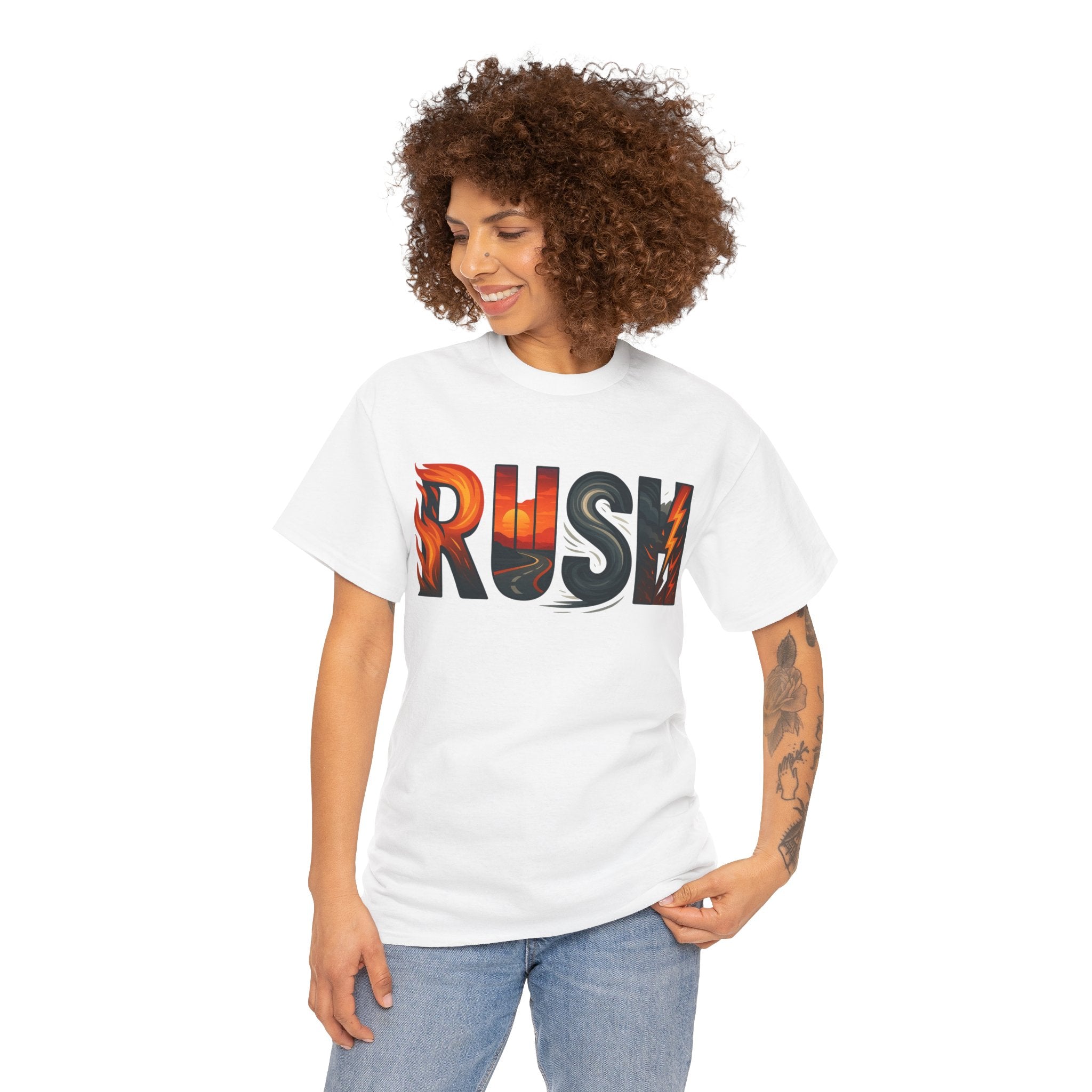 Rush Graphic Unisex Heavy Cotton Tee