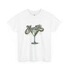 Martini Cocktail Unisex Heavy Cotton Tee