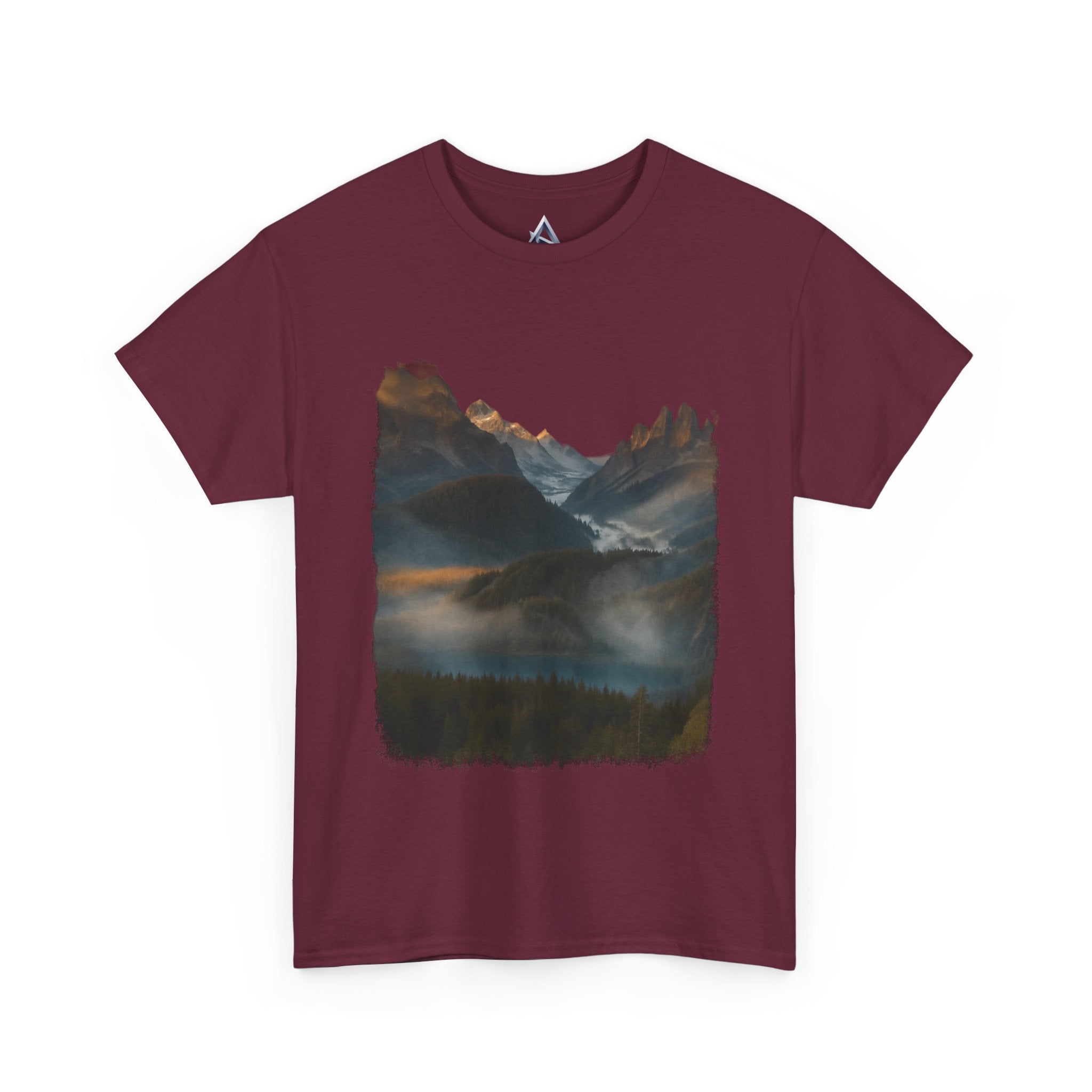 Nature-Inspired Unisex Heavy Cotton Tee