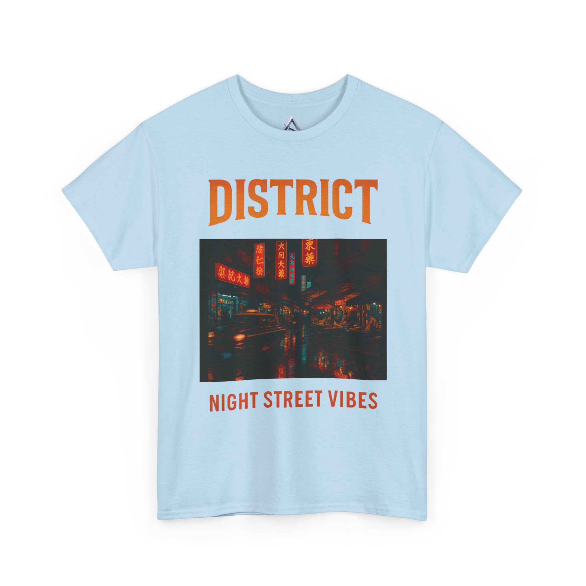 District Night Street Vibes Unisex Heavy Cotton Tee