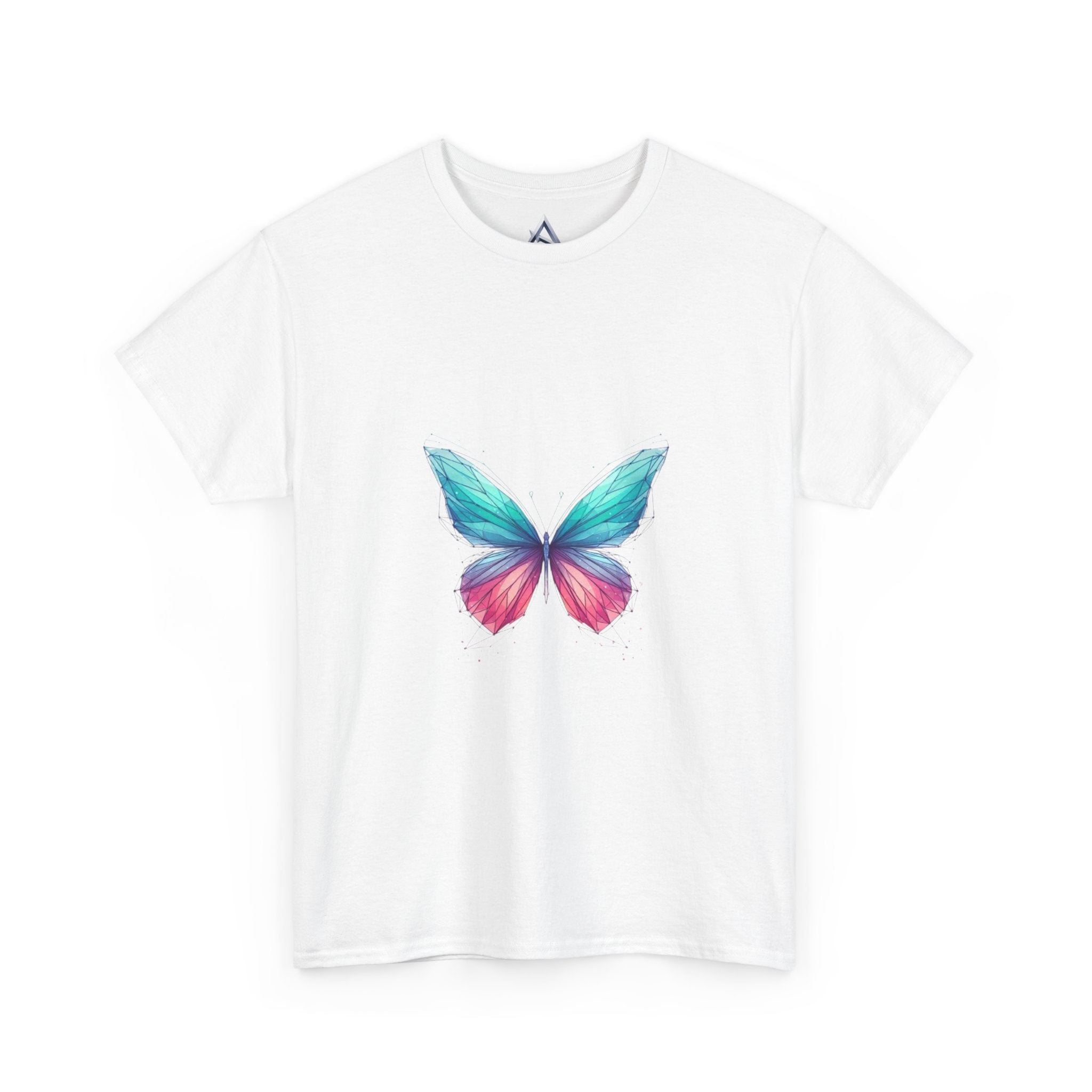 Vibrant Butterfly Unisex Heavy Cotton Tee
