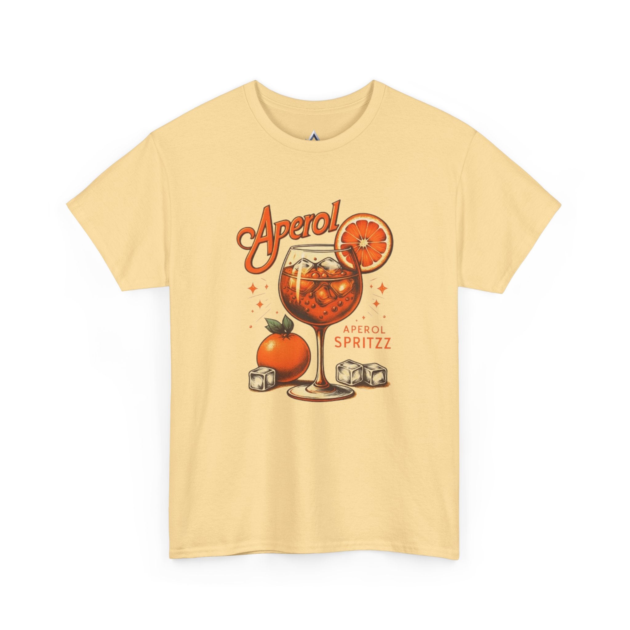 Aperol Spritz Cocktail Unisex Heavy Cotton Tee