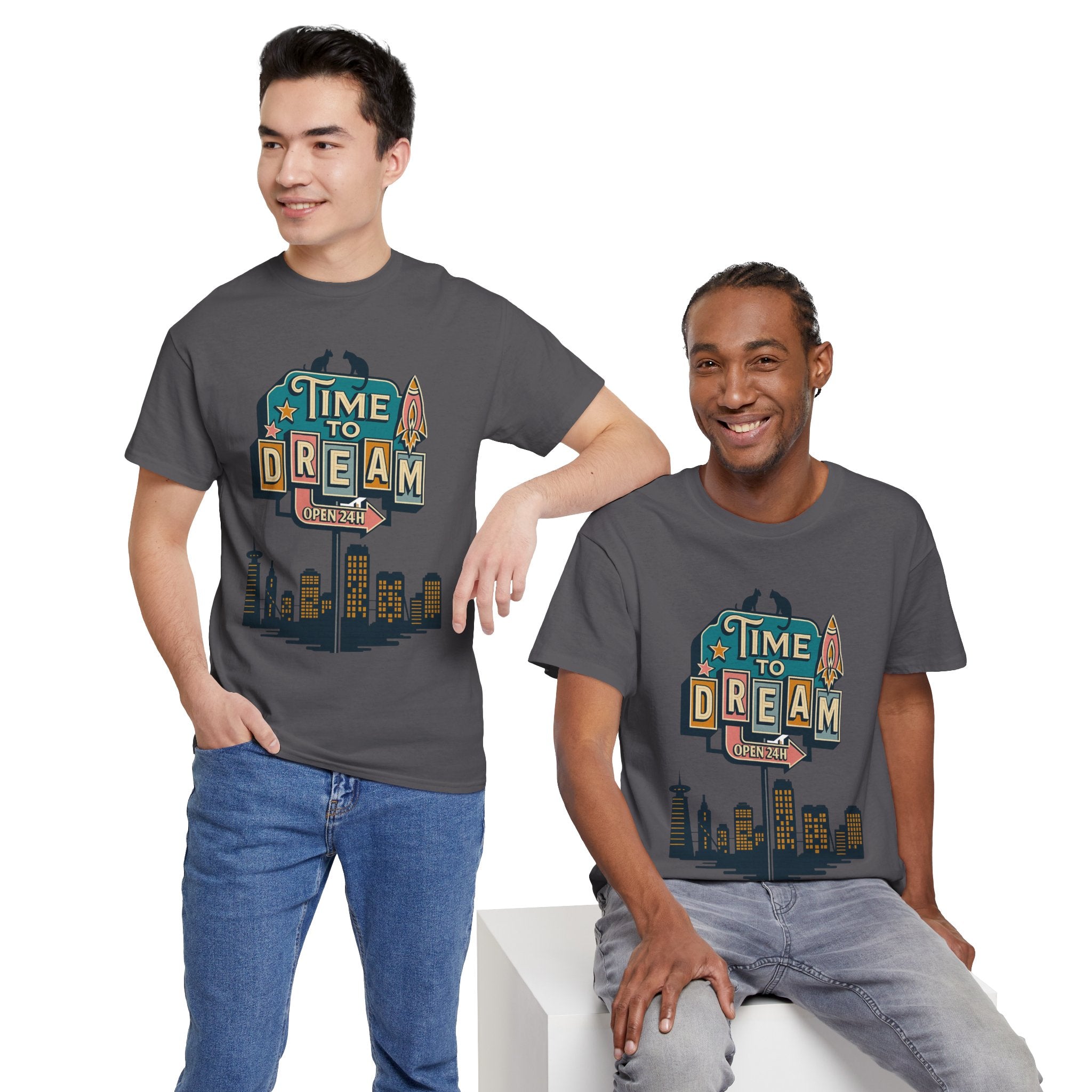 Dream Town Unisex Heavy Cotton Tee