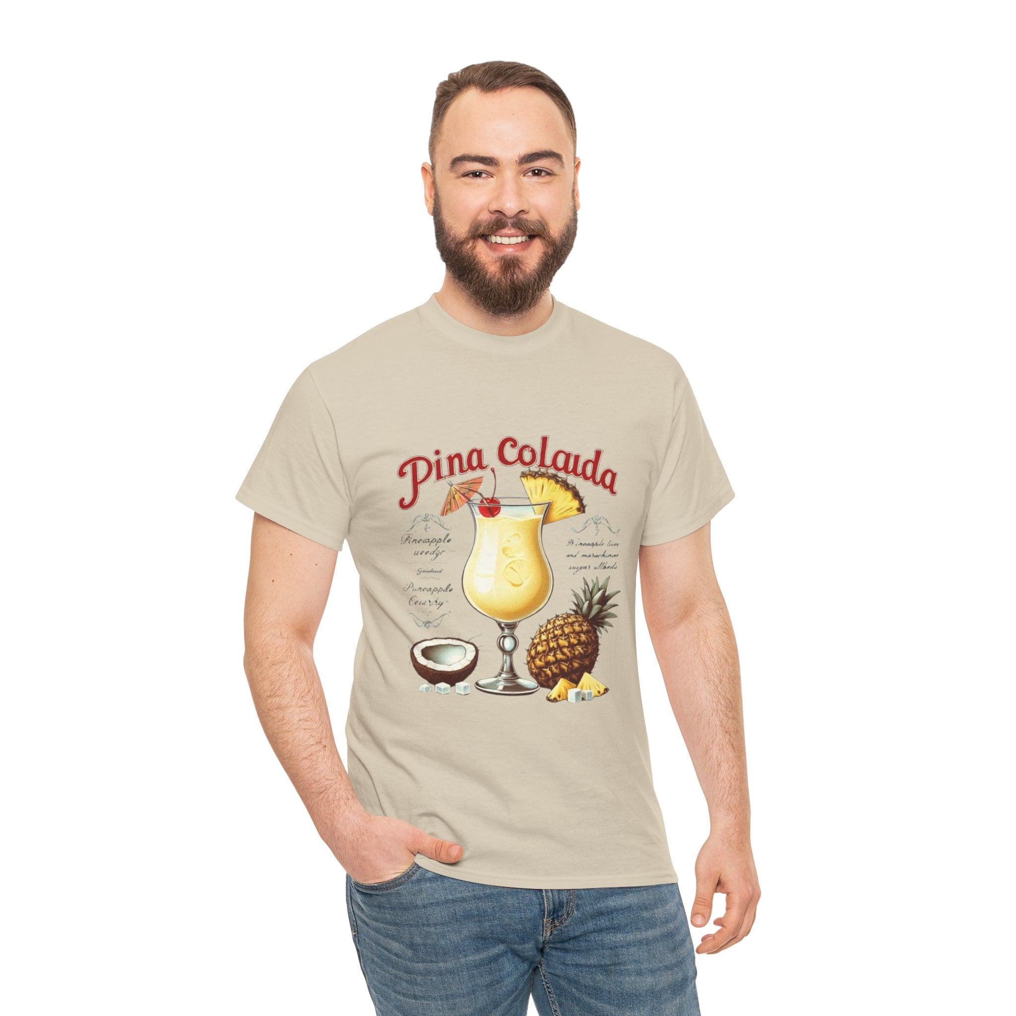 Pina Colada Unisex Heavy Cotton Tee