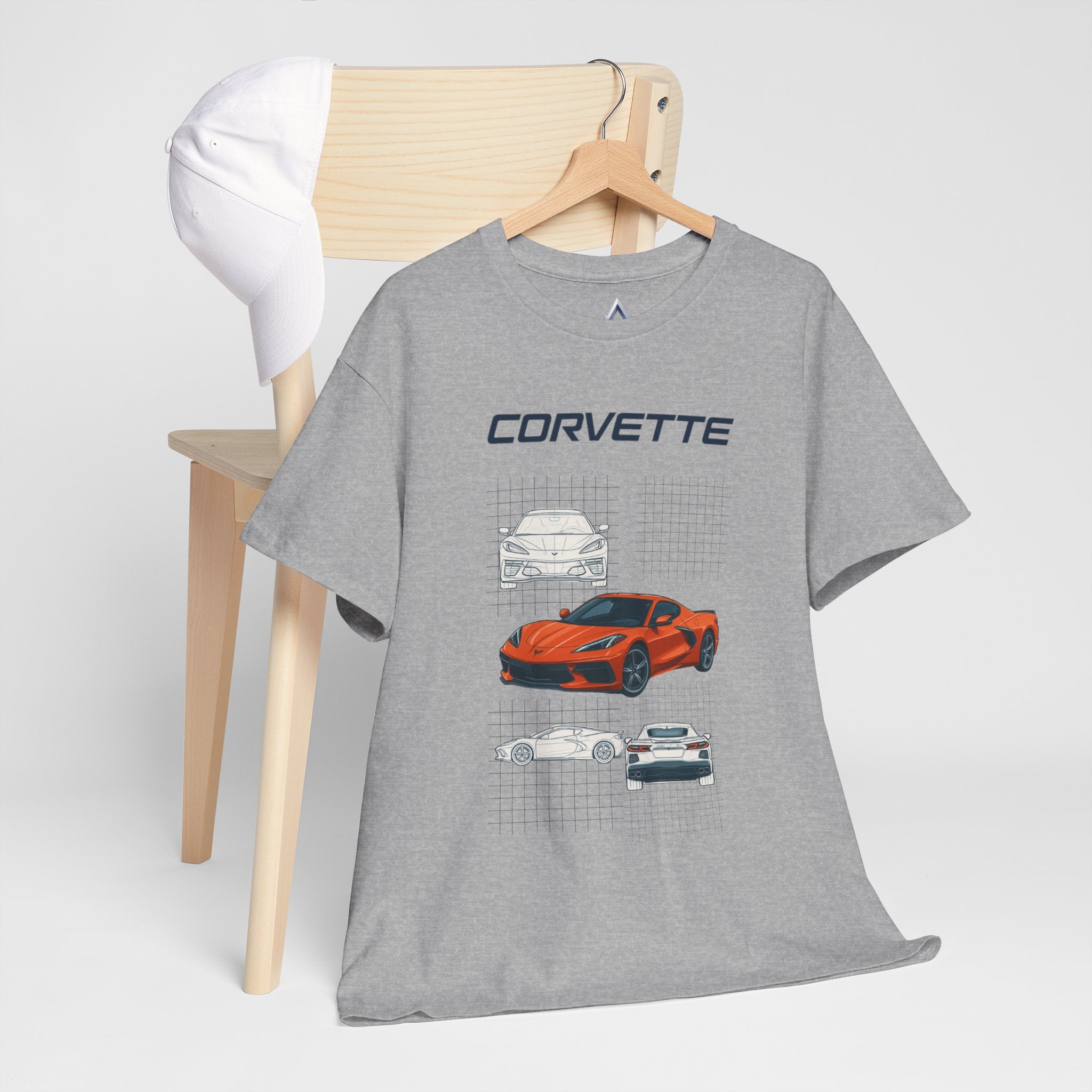 Corvette Enthusiast Heavy Cotton Tee