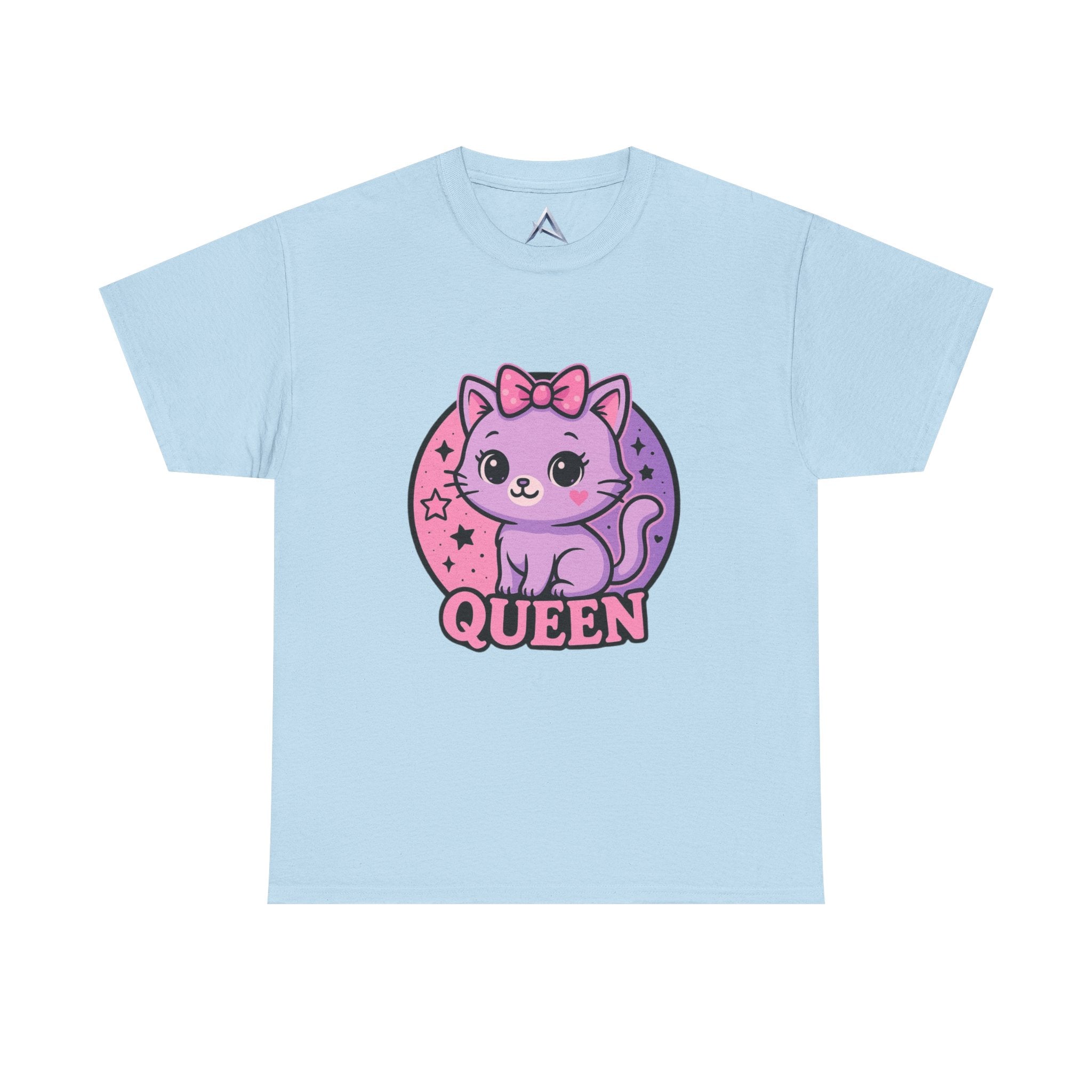 Cute Cat Queen Unisex Heavy Cotton Tee