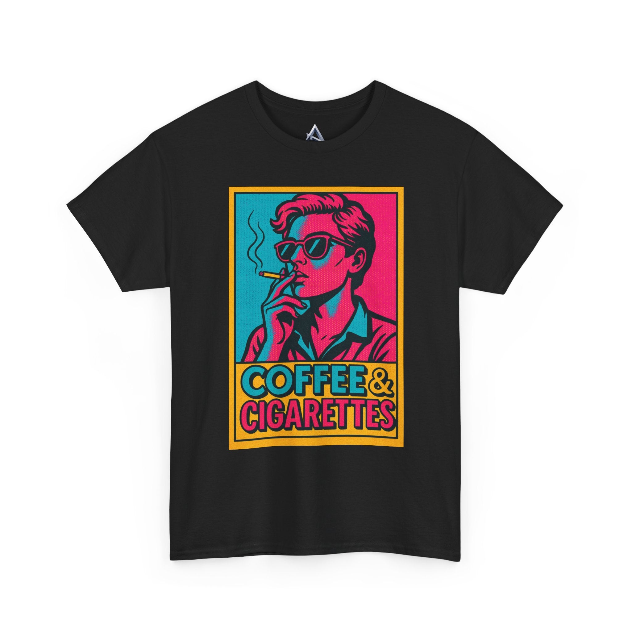 Coffee & Cigarettes Vintage Unisex Heavy Cotton Tee
