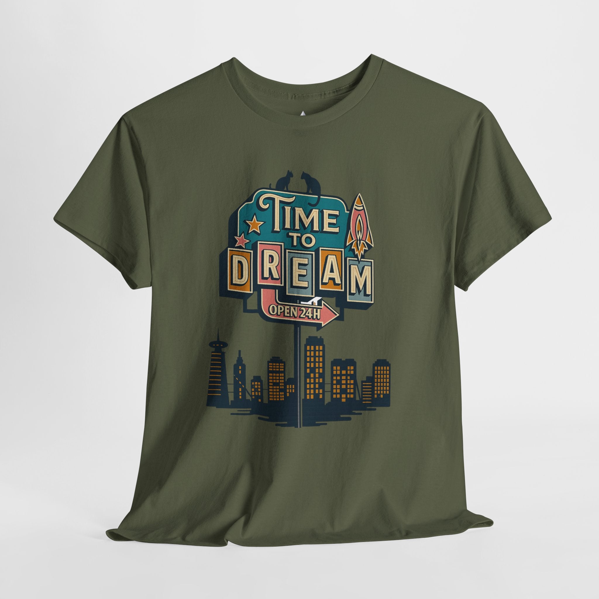 Dream Town Unisex Heavy Cotton Tee