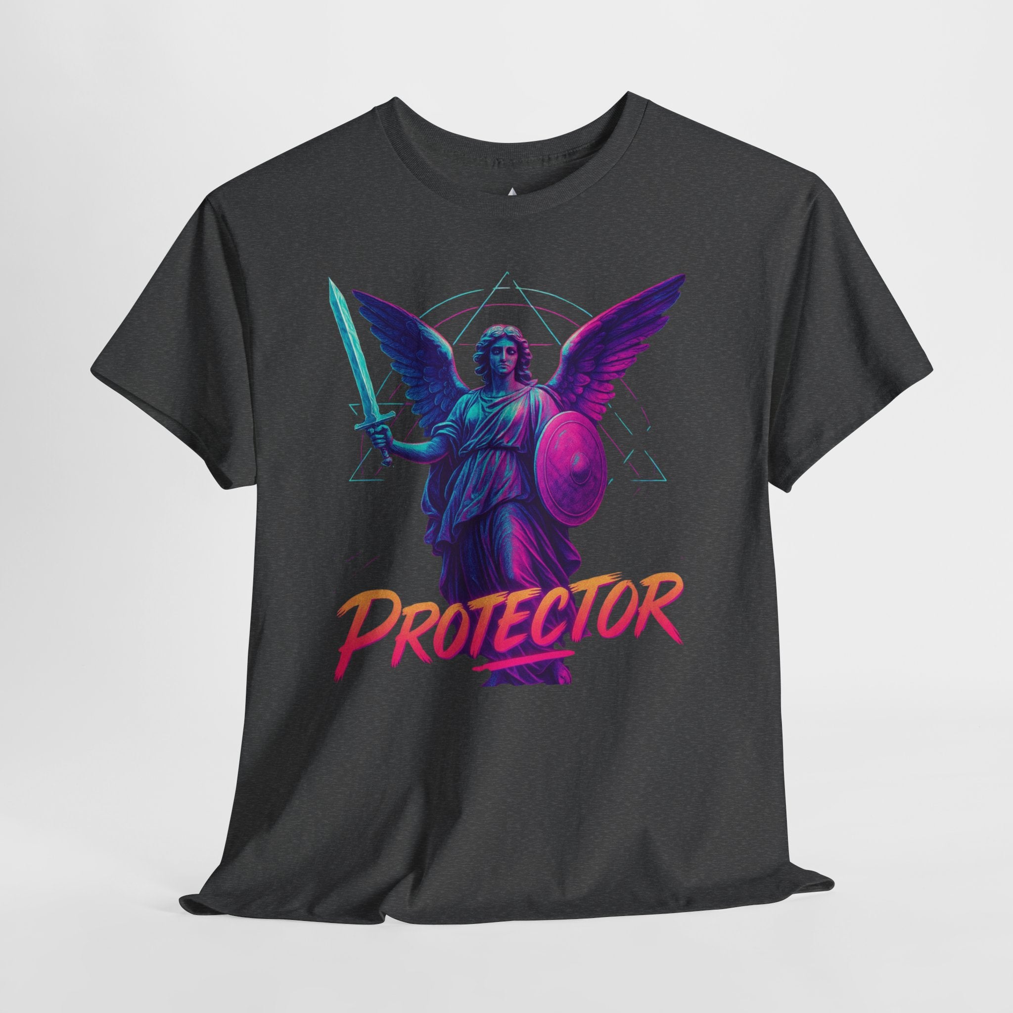 Vibrant Guardian Protector Graphic Heavy Cotton Tee