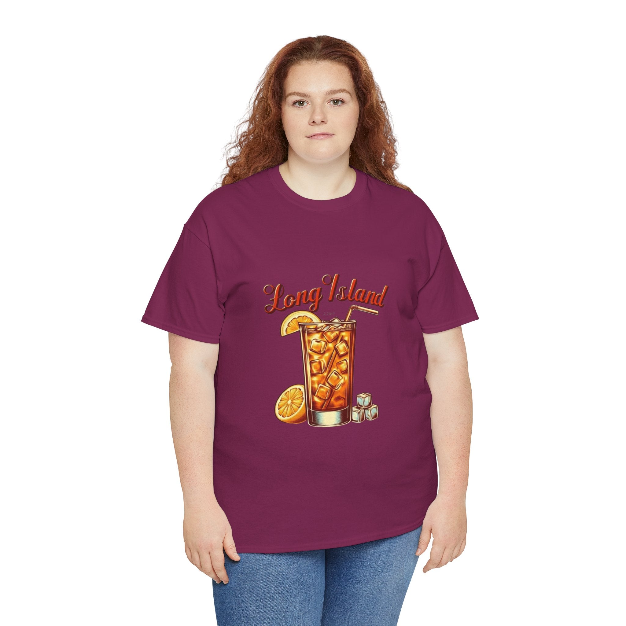 Long Island Cocktail Unisex Heavy Cotton Tee