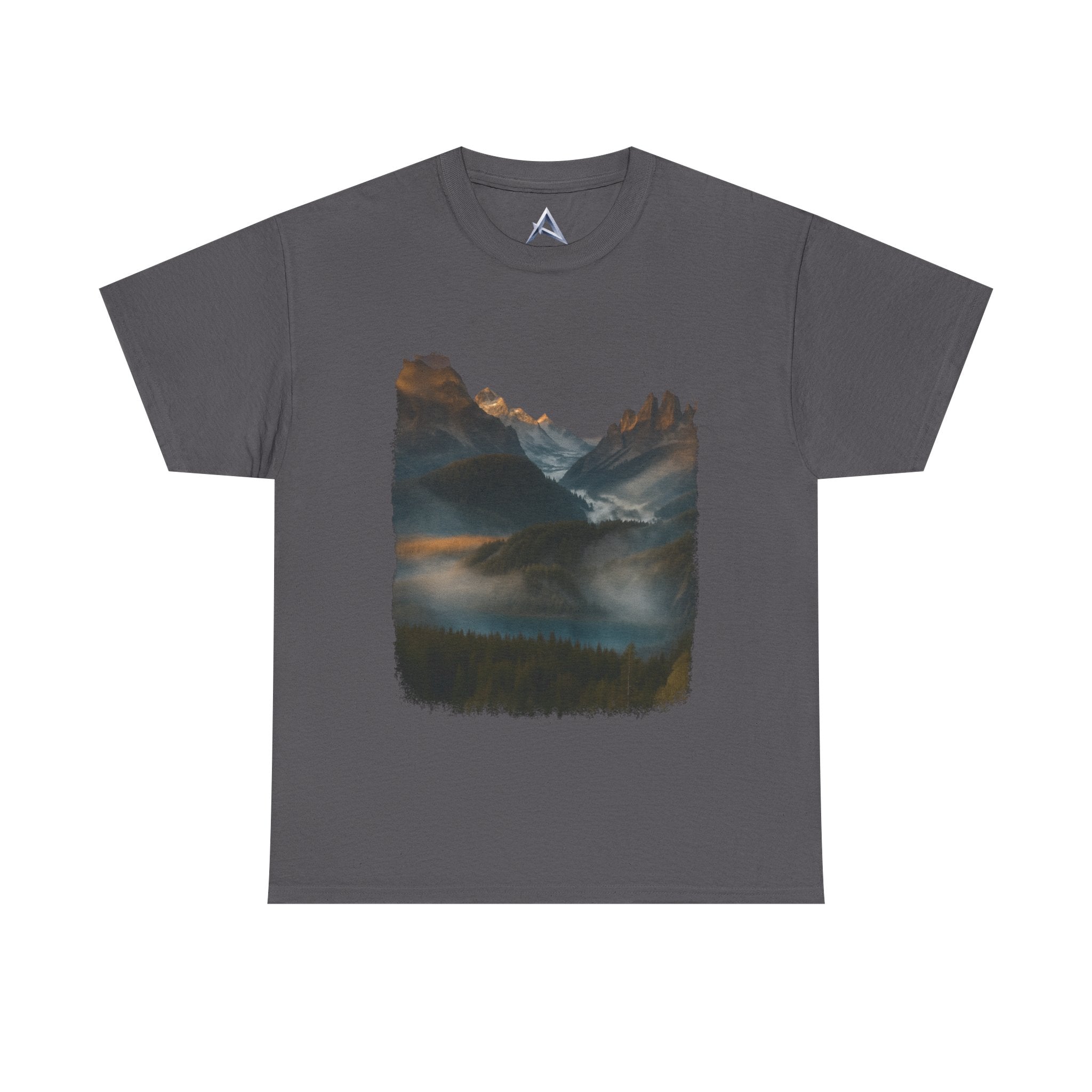 Nature-Inspired Unisex Heavy Cotton Tee