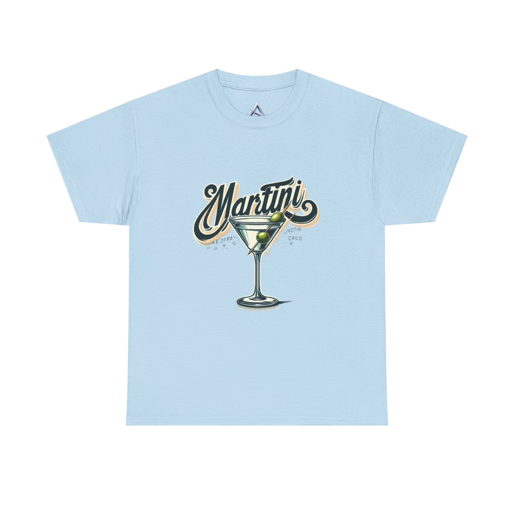 Martini Cocktail Unisex Heavy Cotton Tee