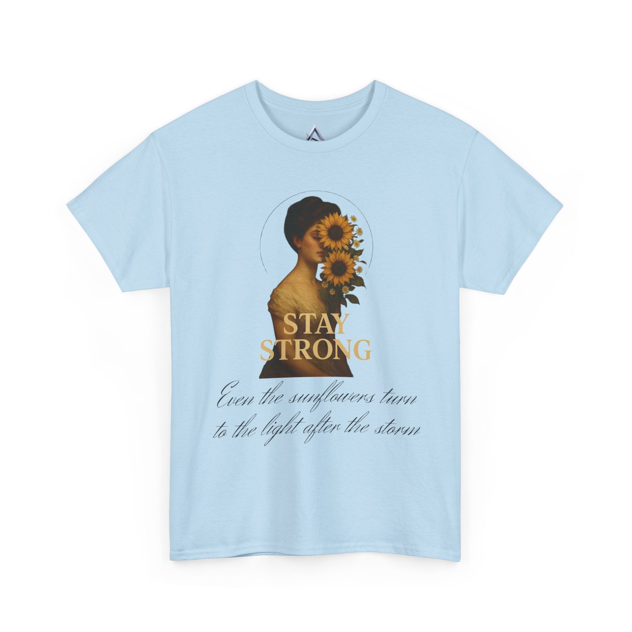 Inspirational Sunflower Heavy Cotton Tee
