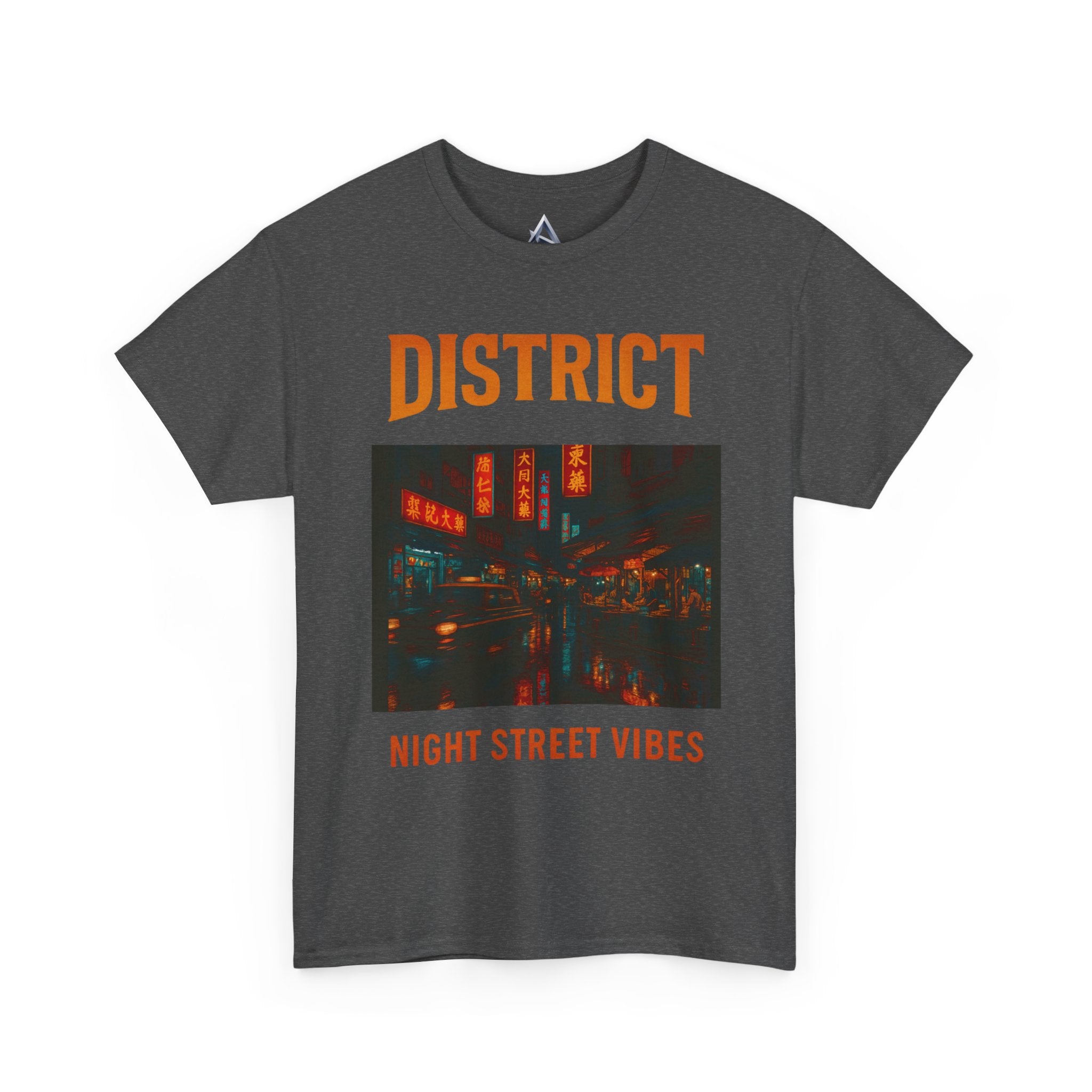 District Night Street Vibes Unisex Heavy Cotton Tee