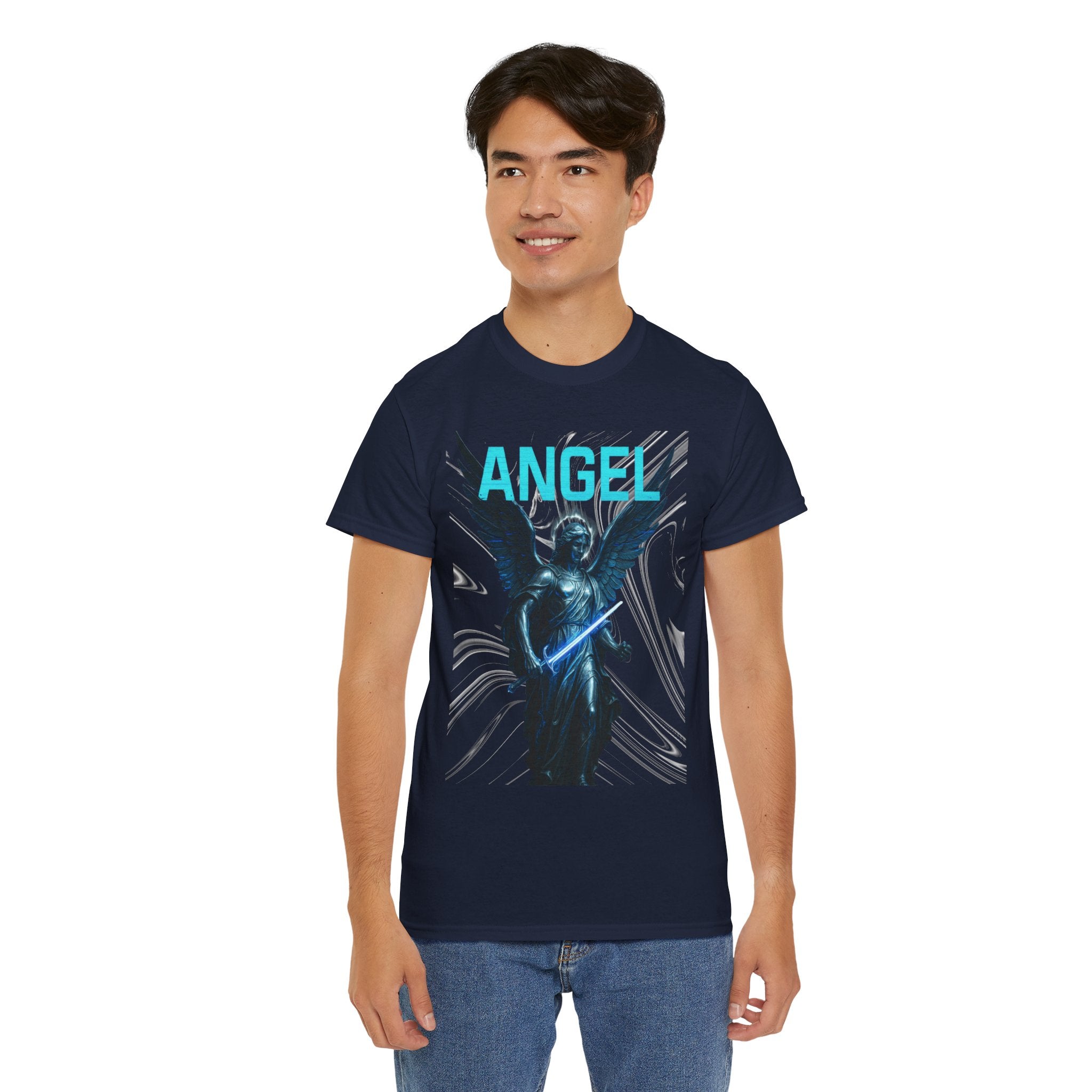 Angelic Warrior Unisex Heavy Cotton Tee