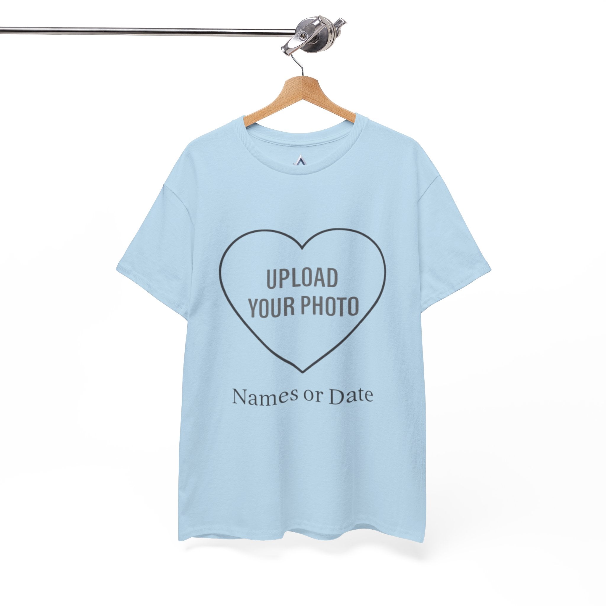 Photo Heart Custom - Heavy Cotton Tee