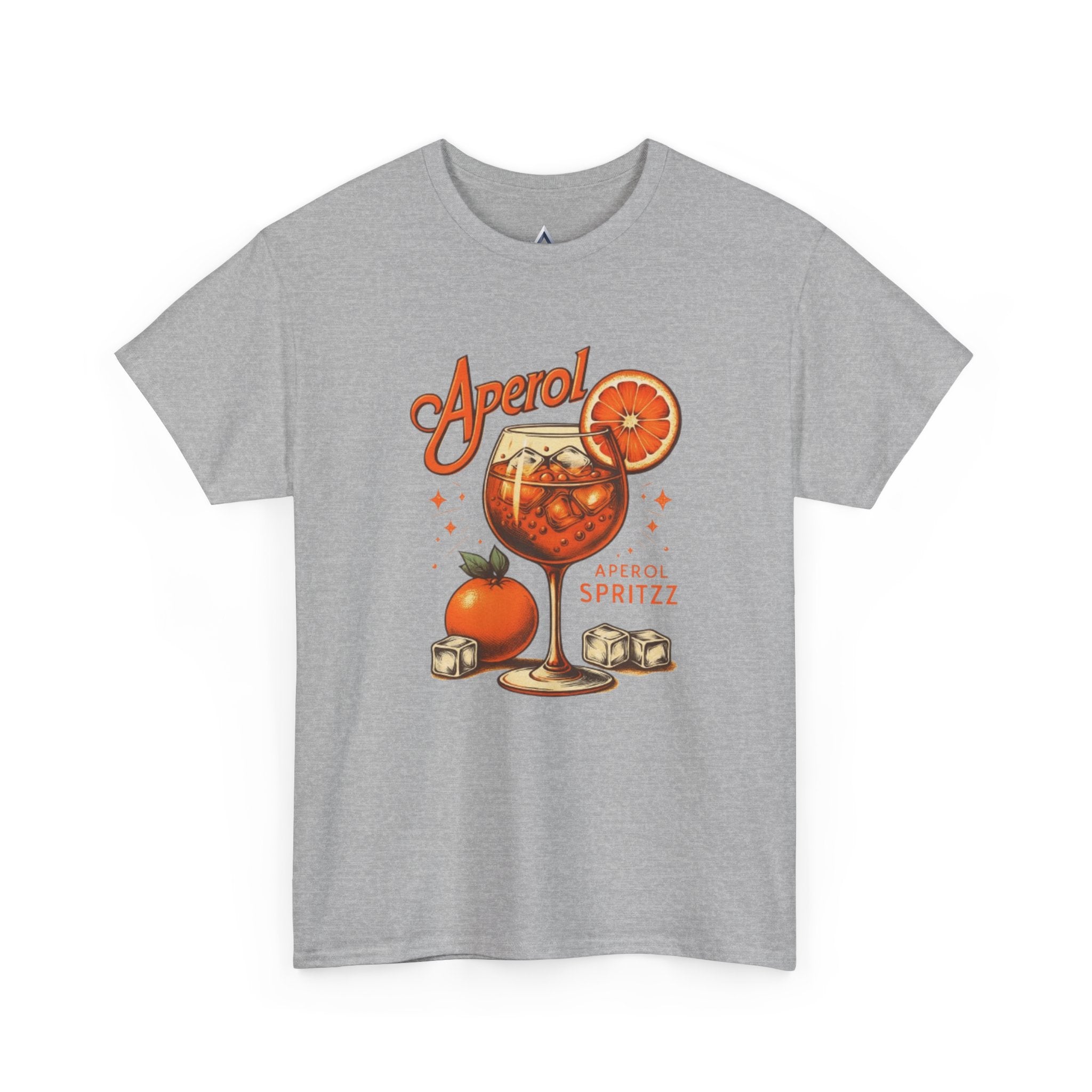 Aperol Spritz Cocktail Unisex Heavy Cotton Tee
