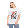 Cosmic Floral Unisex Heavy Cotton Tee