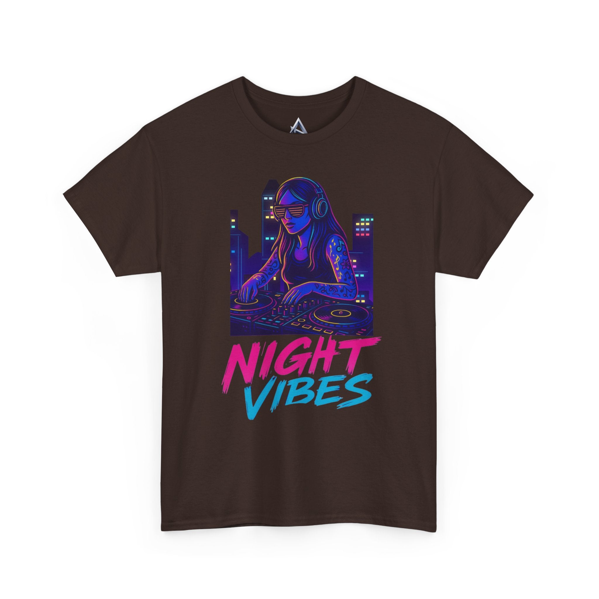 Night Vibes Unisex Heavy Cotton Tee