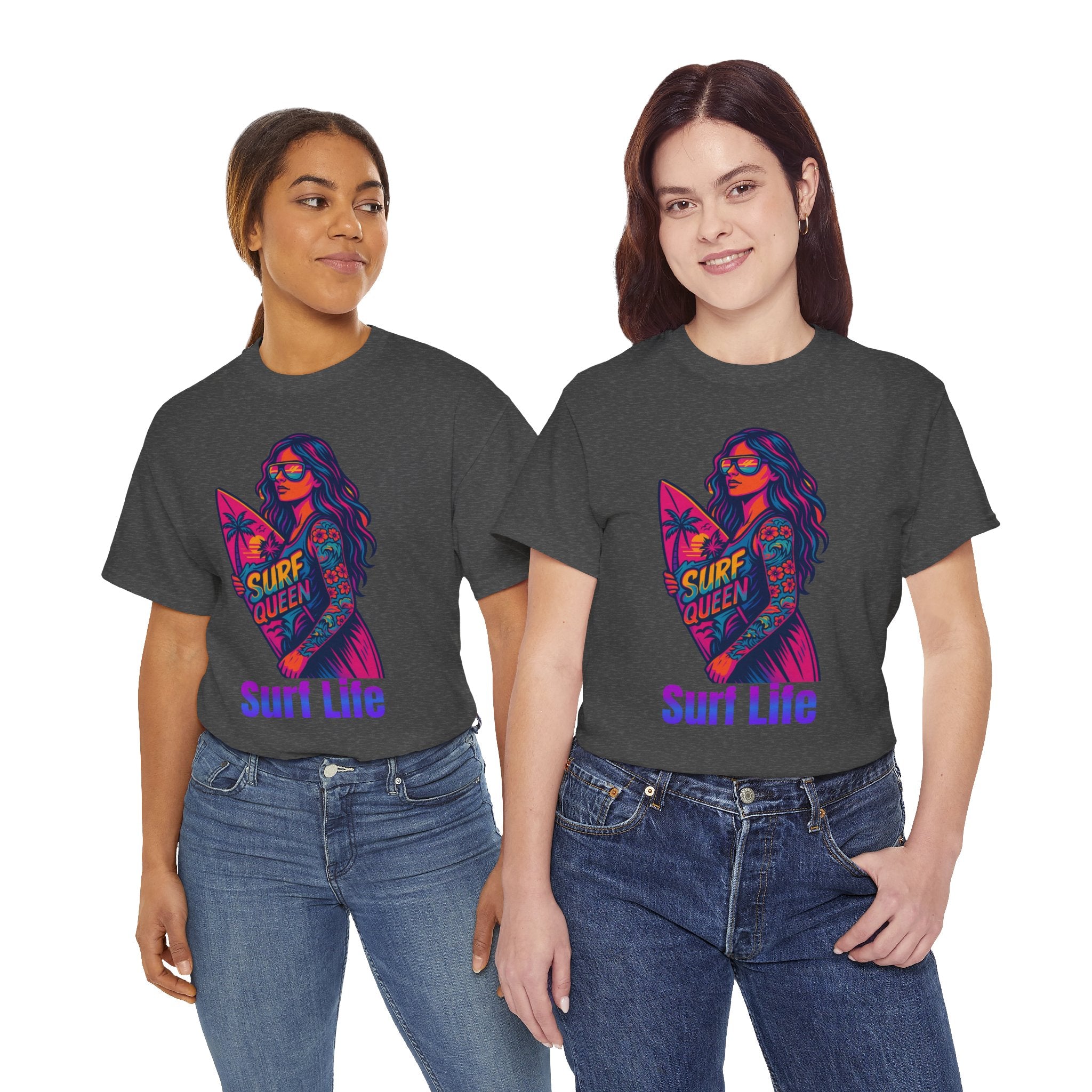 Surf Queen Unisex Heavy Cotton Tee