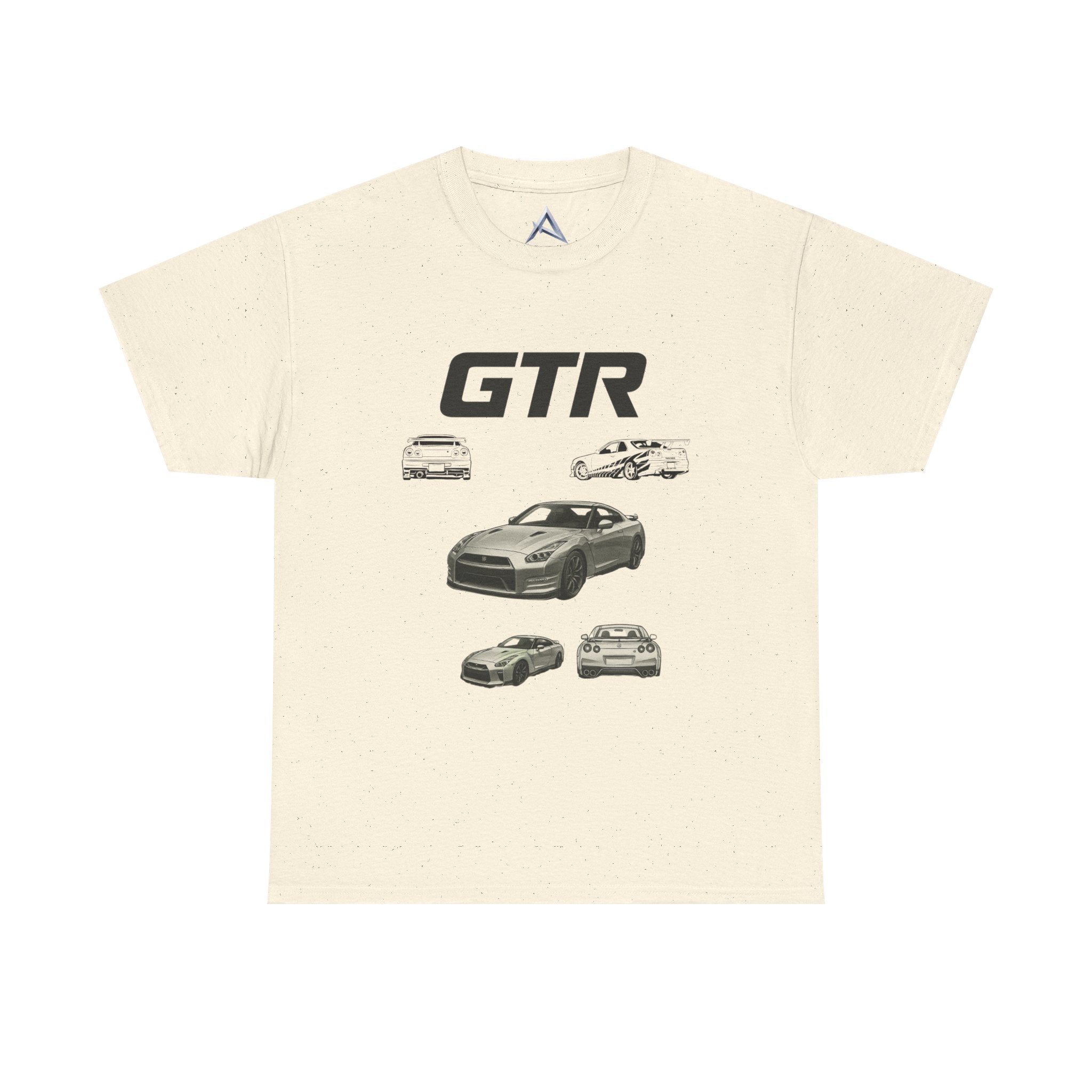 GTR Car Enthusiast Graphic Heavy Cotton Tee