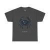 Cosmic Cancer Zodiac Unisex Heavy Cotton Tee