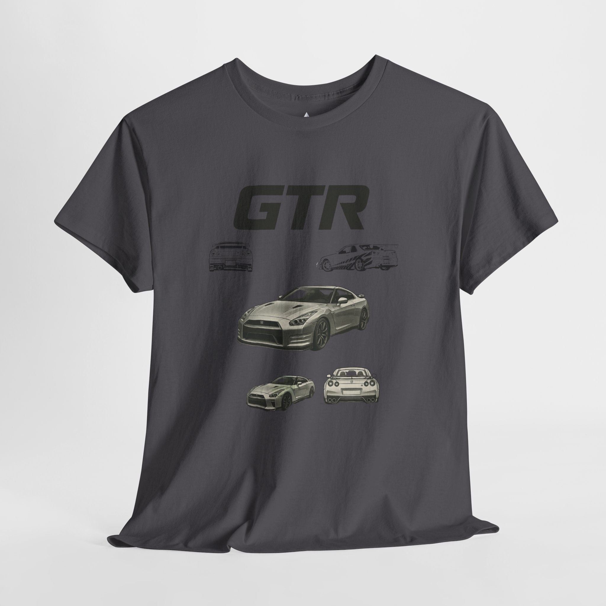 GTR Car Enthusiast Graphic Heavy Cotton Tee