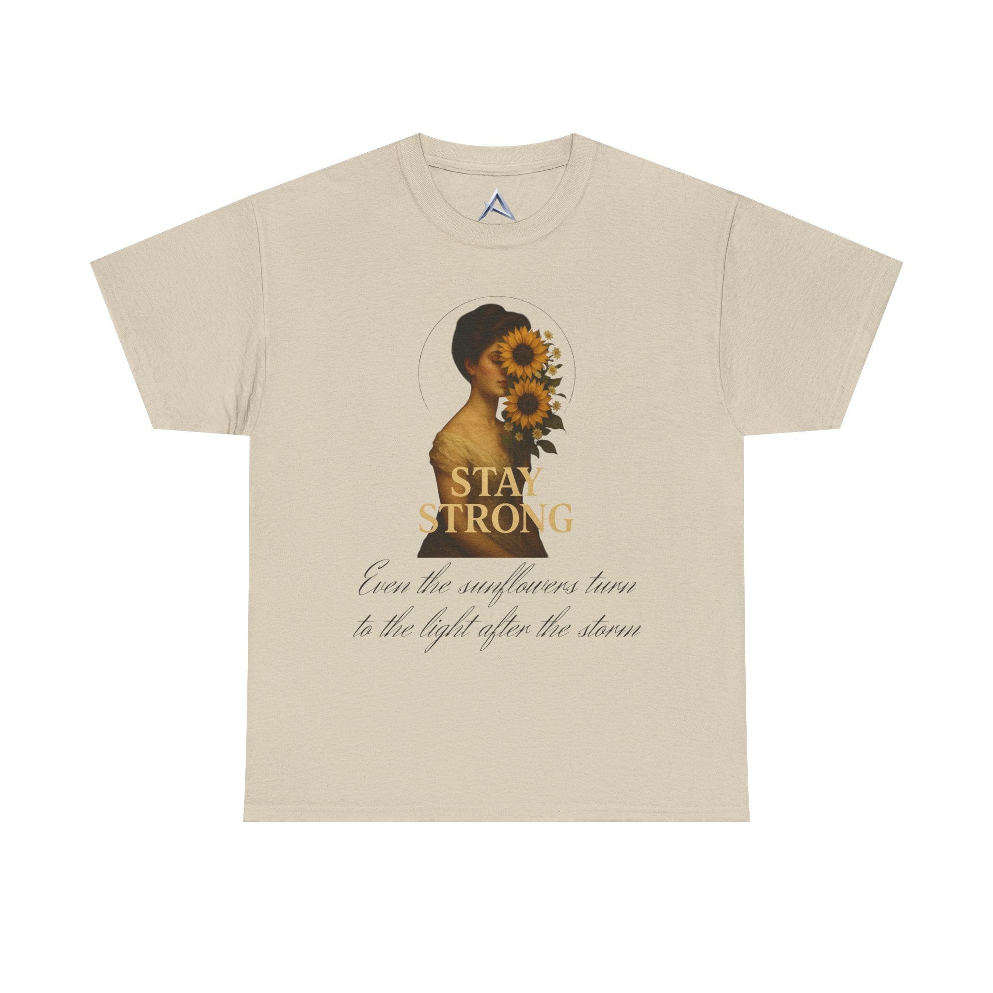 Inspirational Sunflower Heavy Cotton Tee