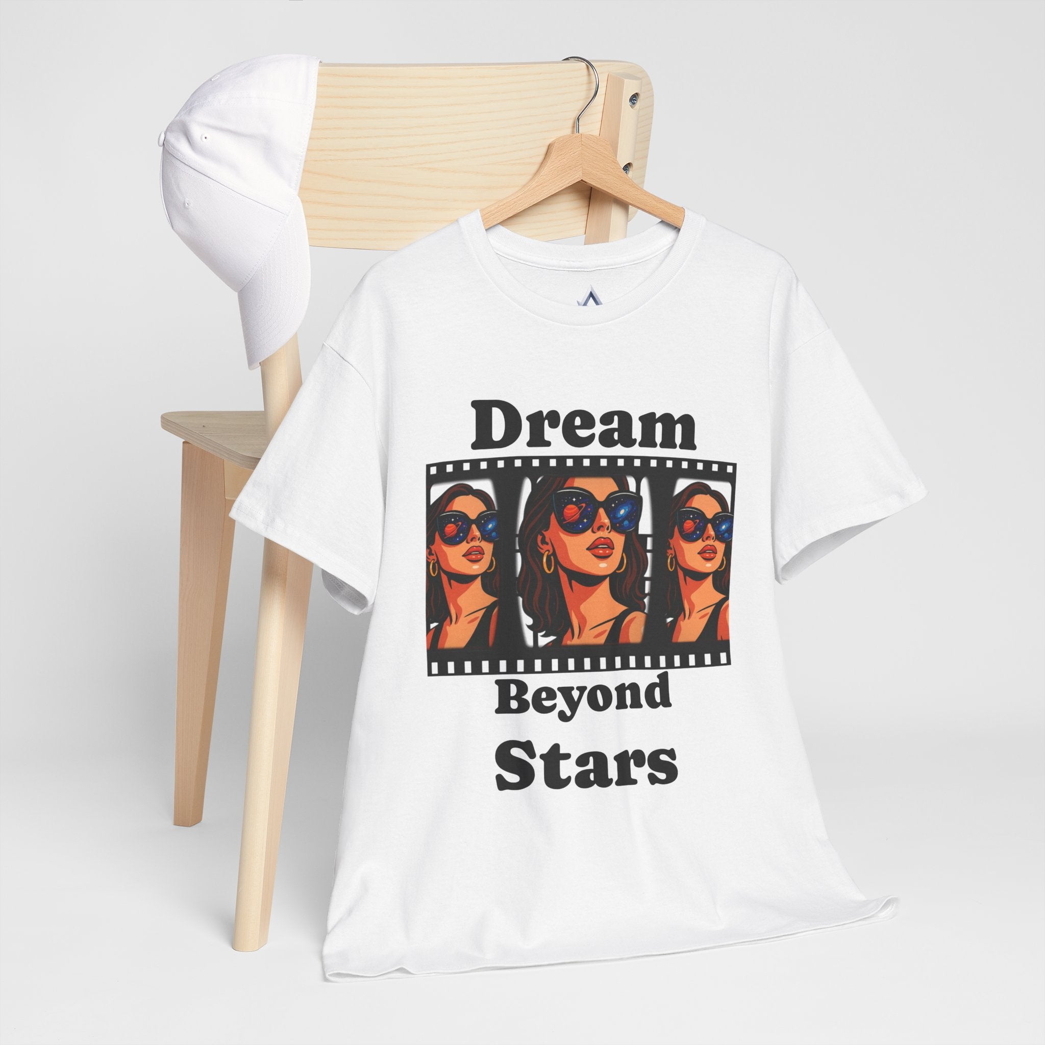 Dream Beyond Stars Unisex Heavy Cotton Tee