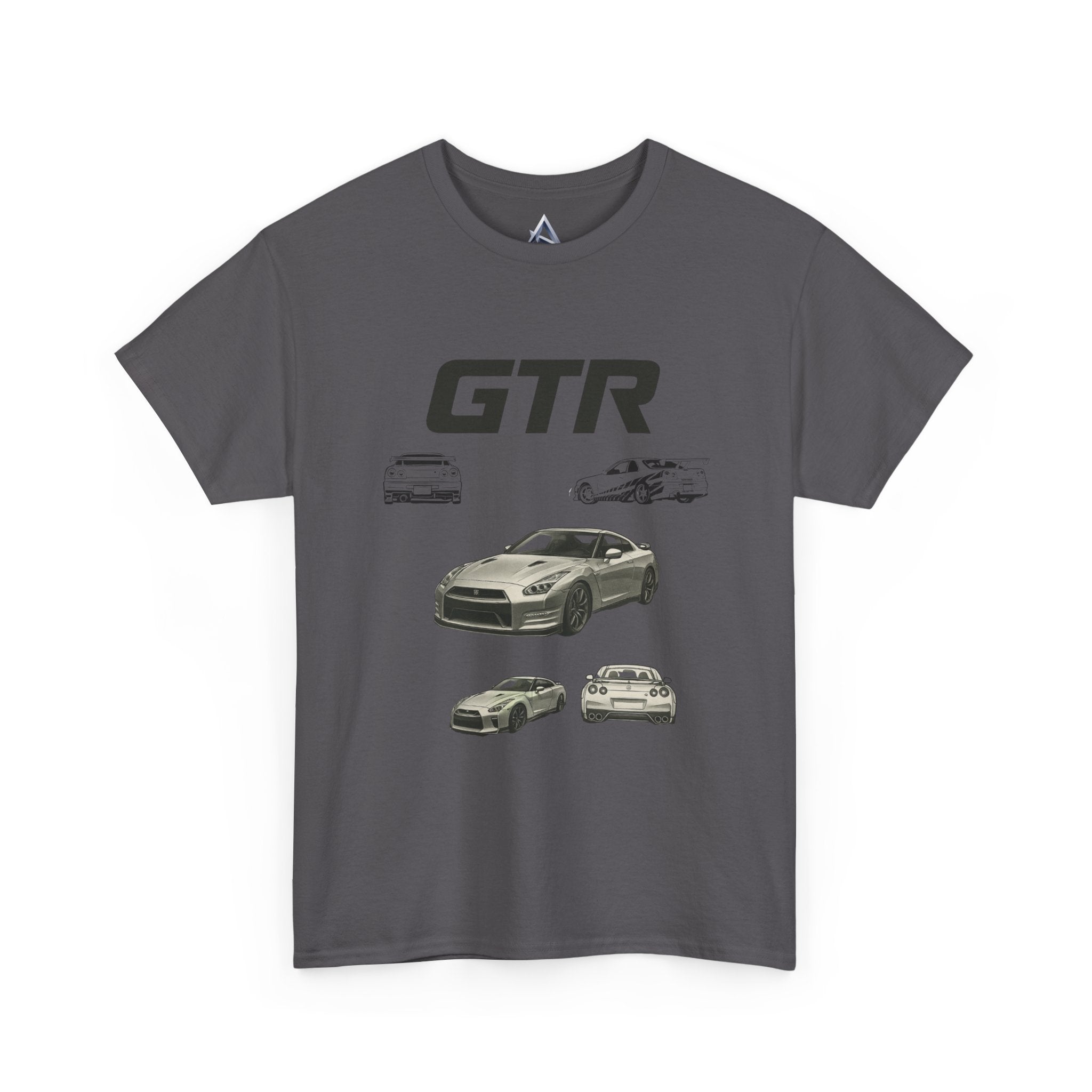 GTR Car Enthusiast Graphic Heavy Cotton Tee