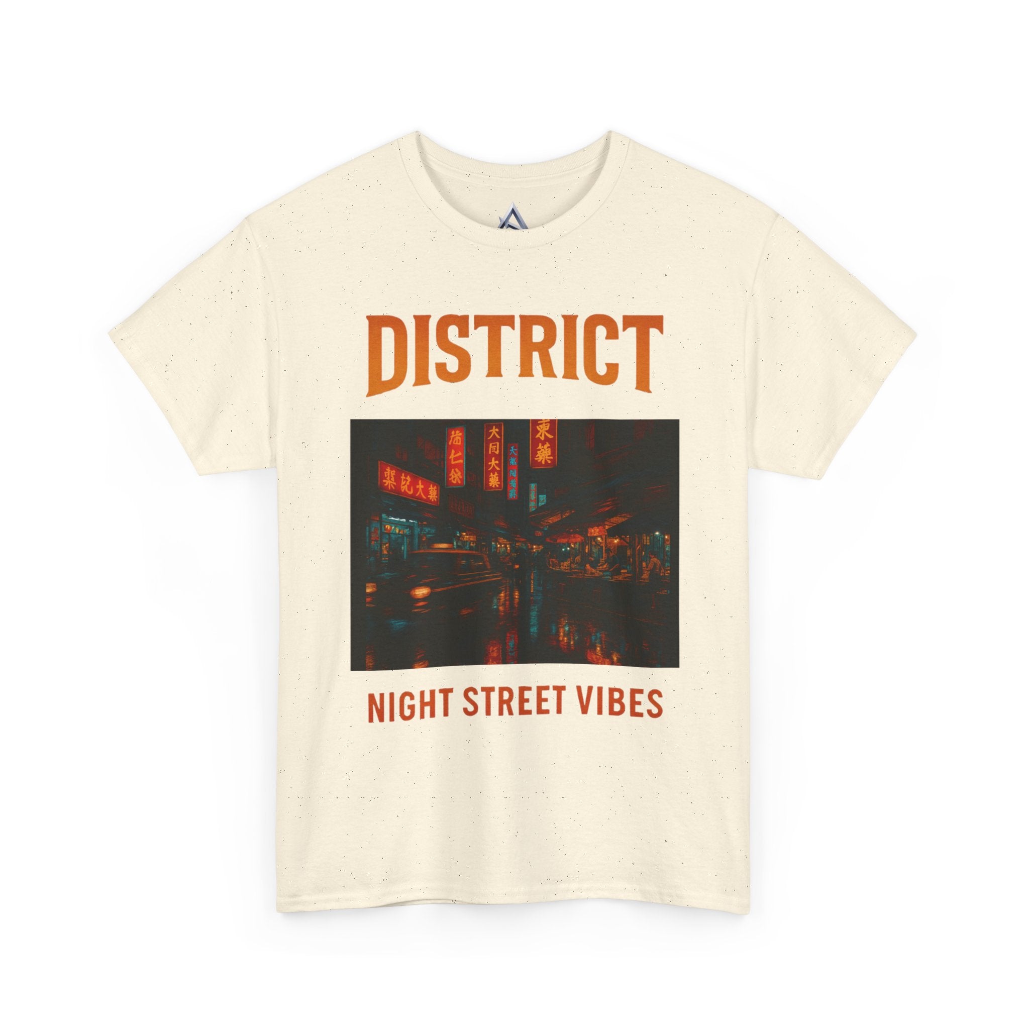 District Night Street Vibes Unisex Heavy Cotton Tee
