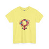 Floral Feminist Empowering Statement Heavy Cotton Custom Tee