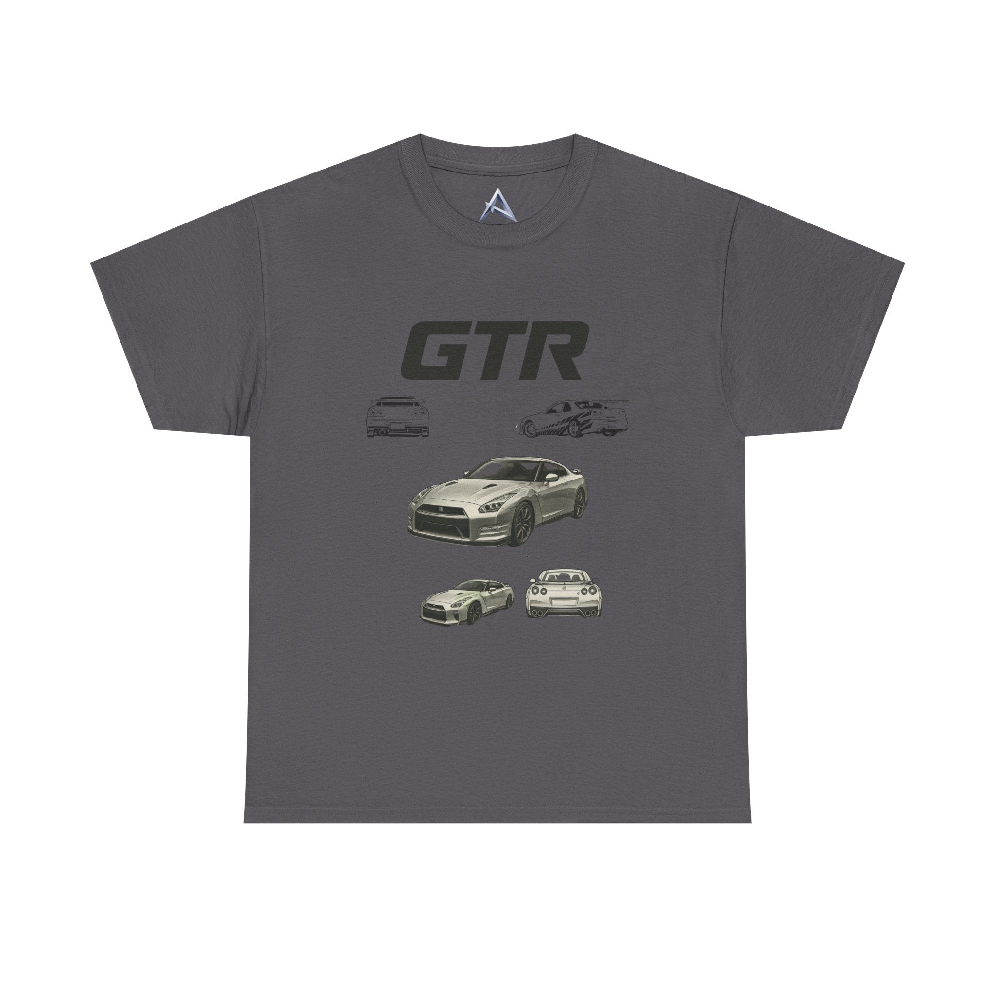 GTR Car Enthusiast Graphic Heavy Cotton Tee