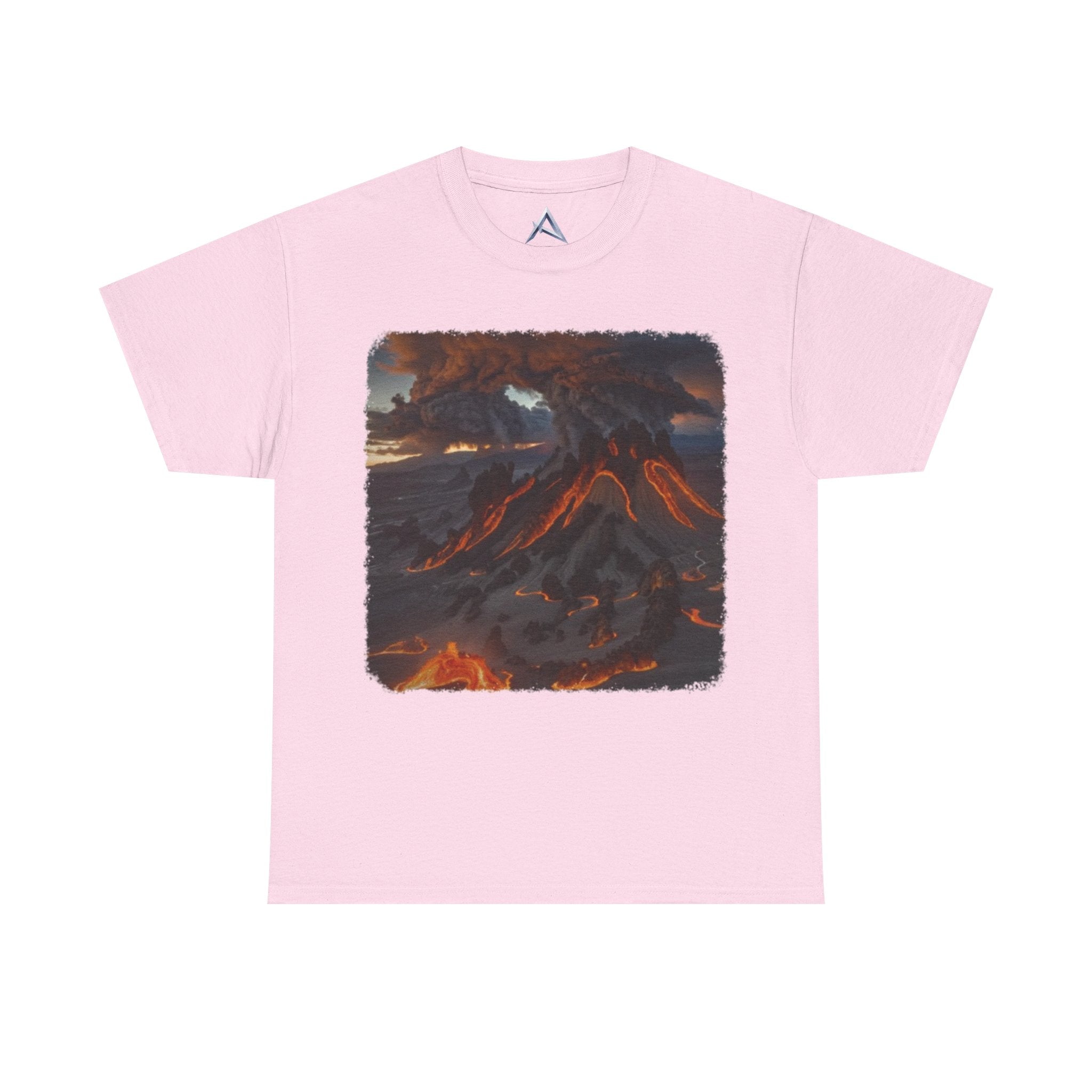 Volcanic Eruption Unisex Heavy Cotton Tee