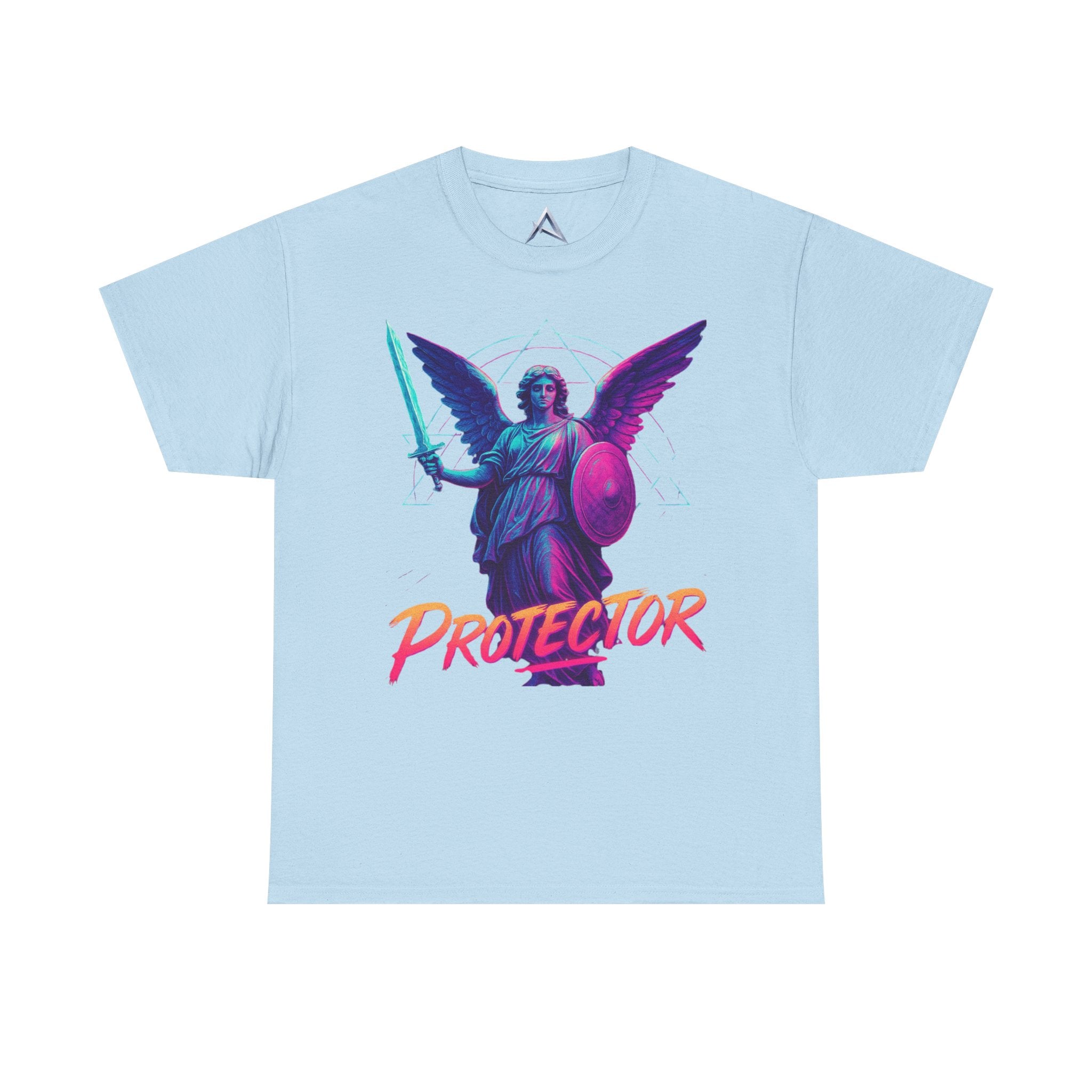 Vibrant Guardian Protector Graphic Heavy Cotton Tee
