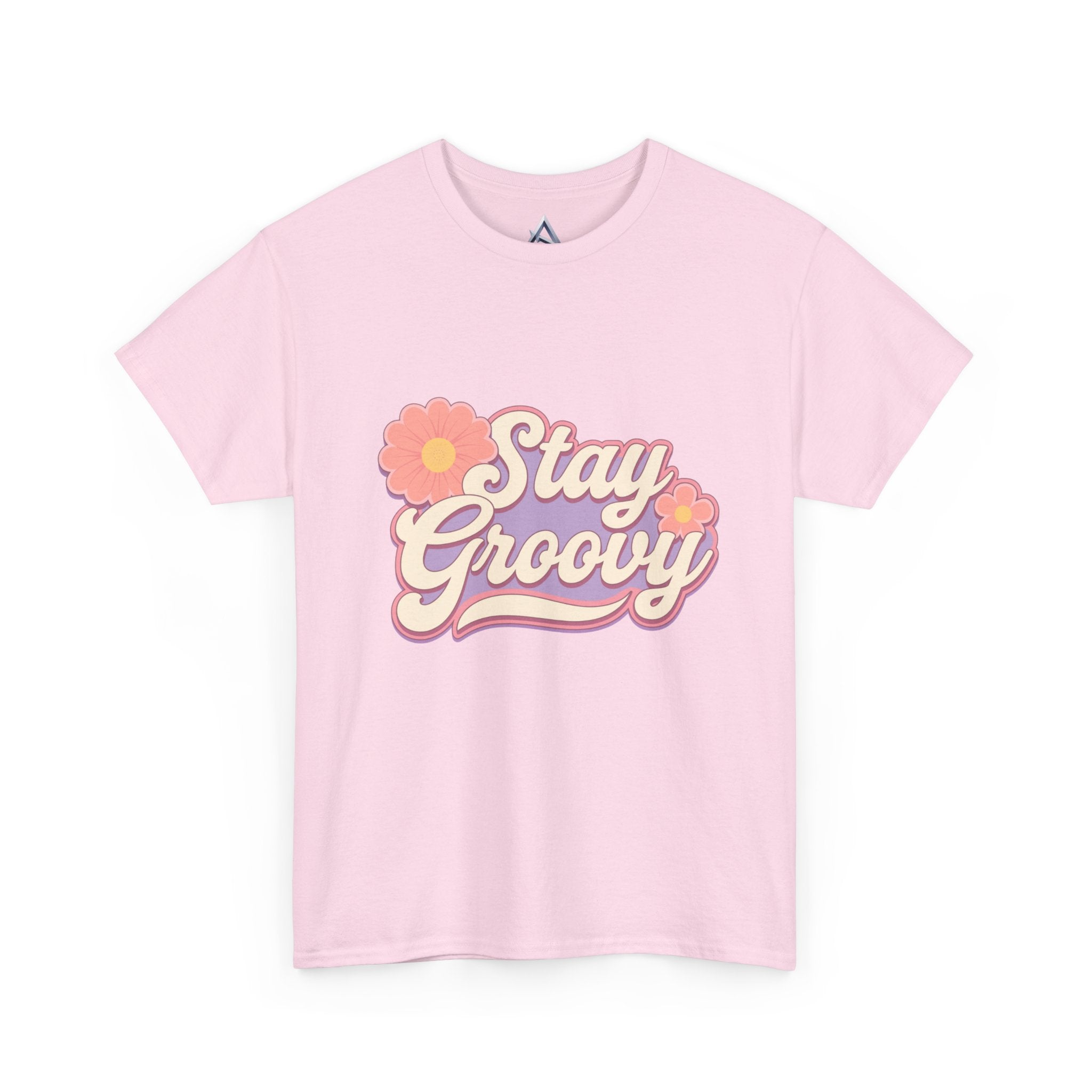 Stay Groovy Retro Unisex Heavy Cotton Tee